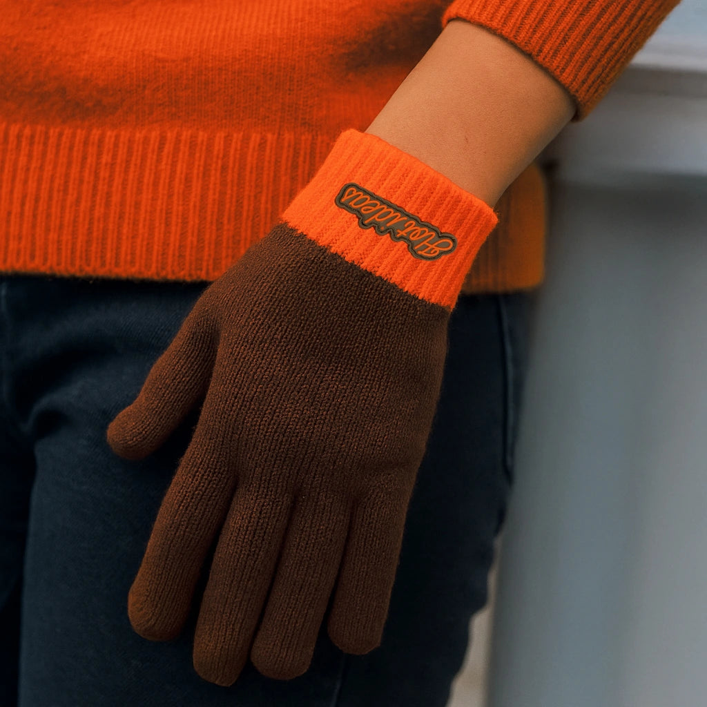 Guantes “Hot ideas” marron