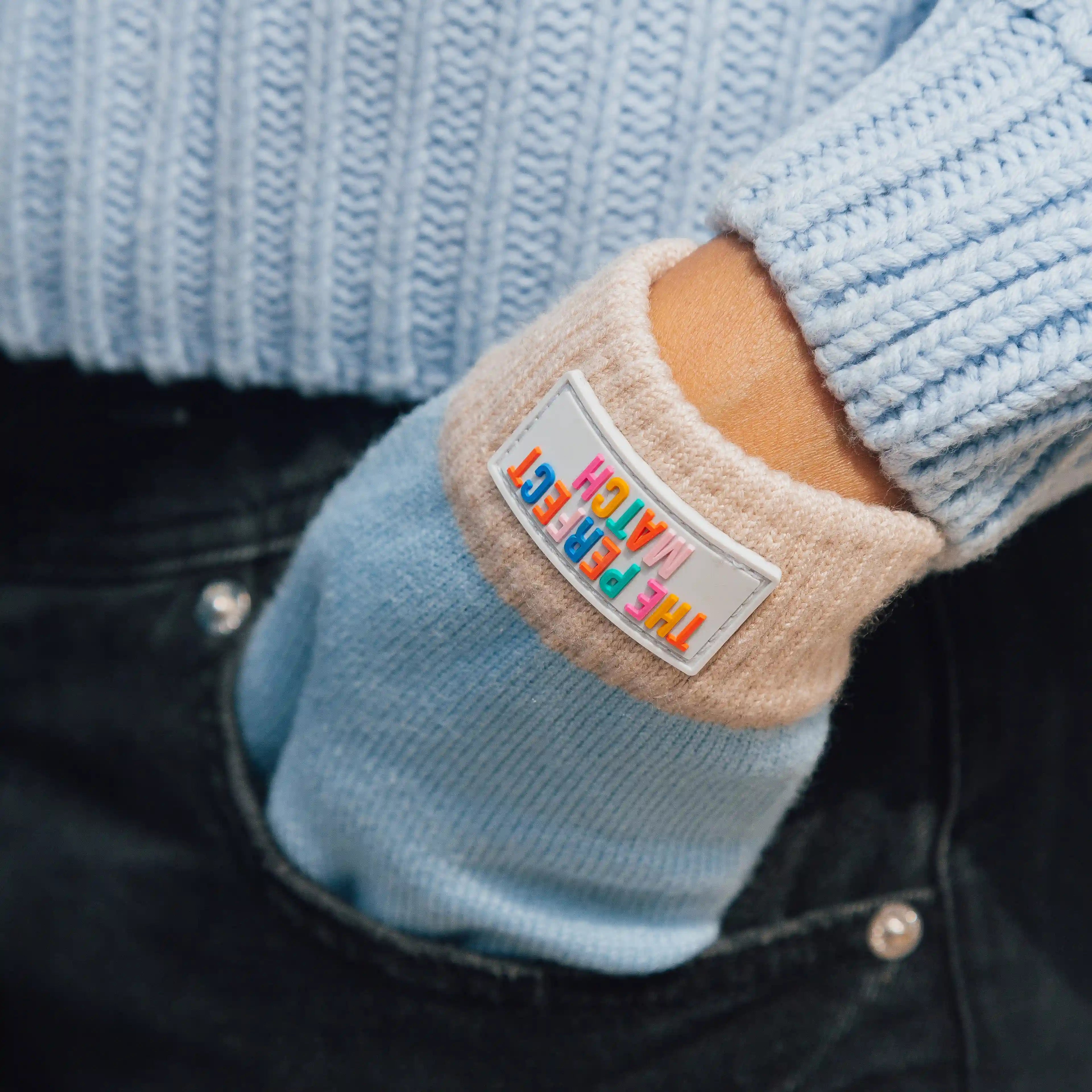 Guantes “The perfect match” azul