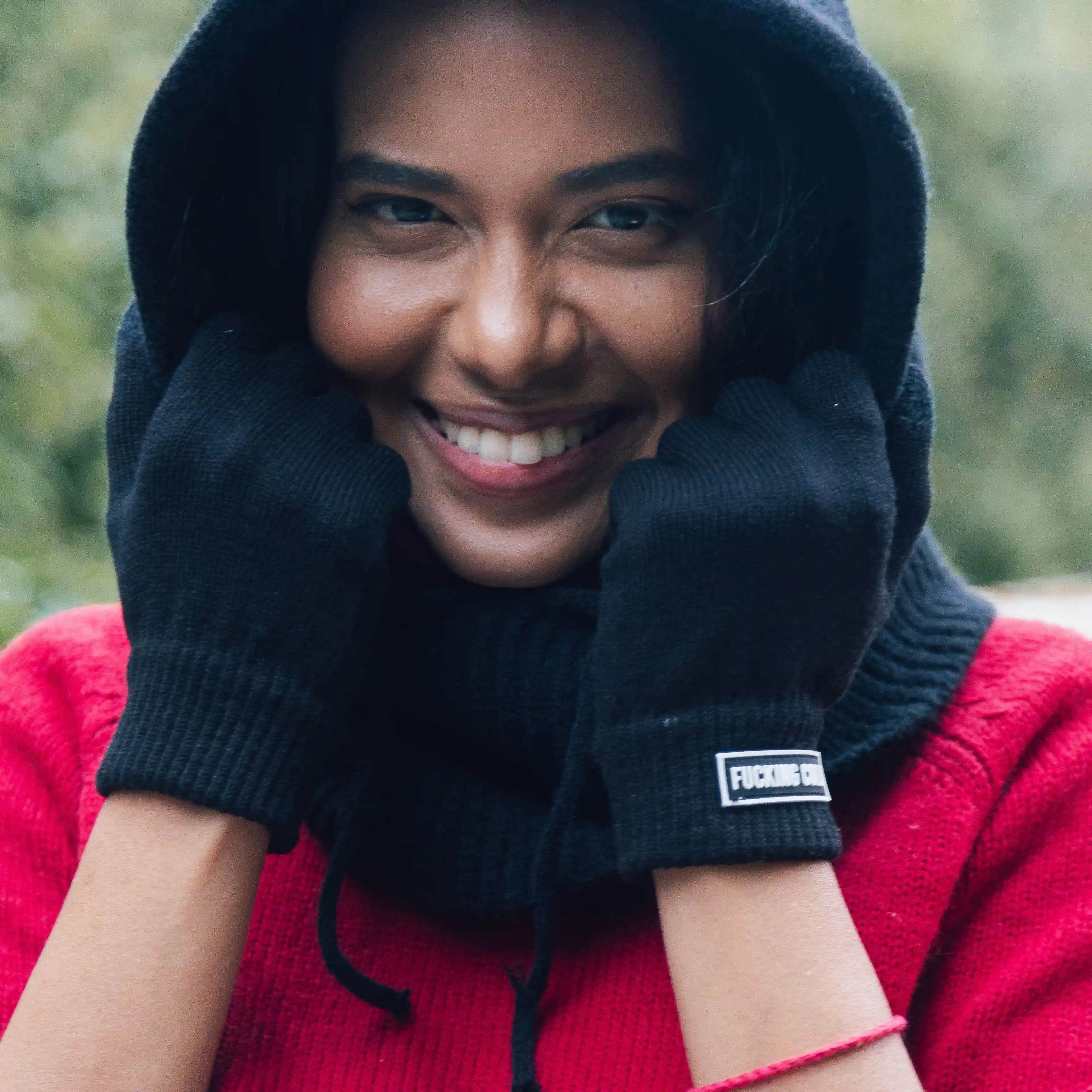Guantes “Fucking cold” negro