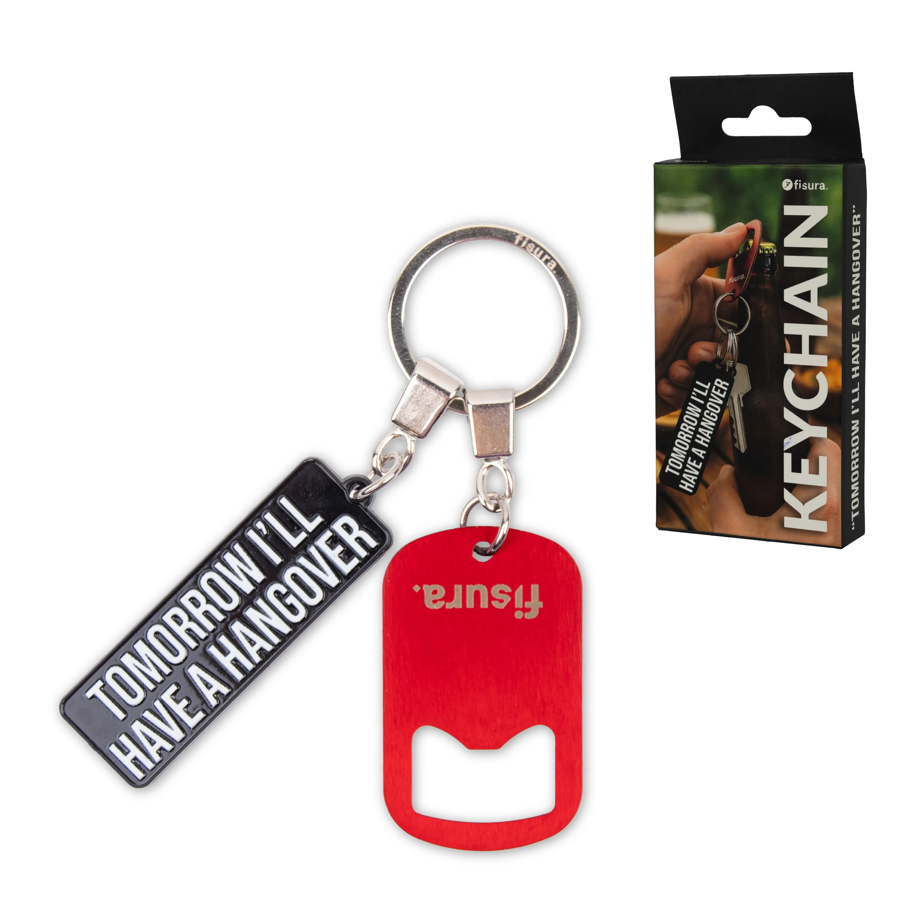Llavero abridor “Tomorrow I’ll have a hangover”