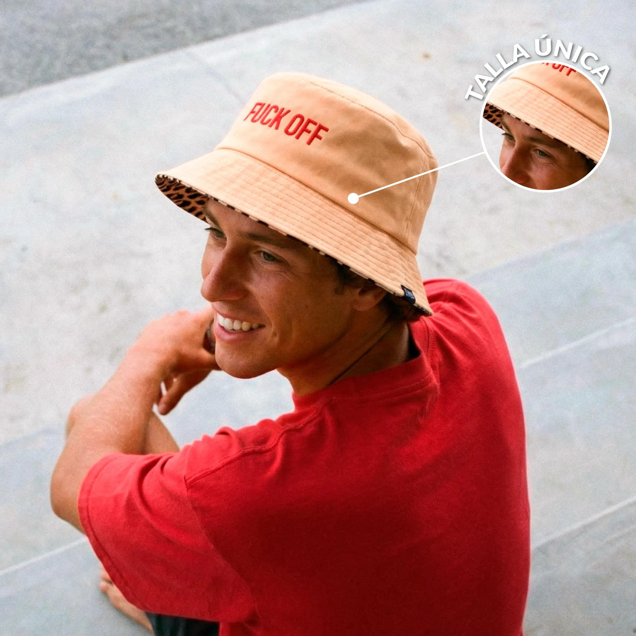 Gorro pescador “Fuck off”