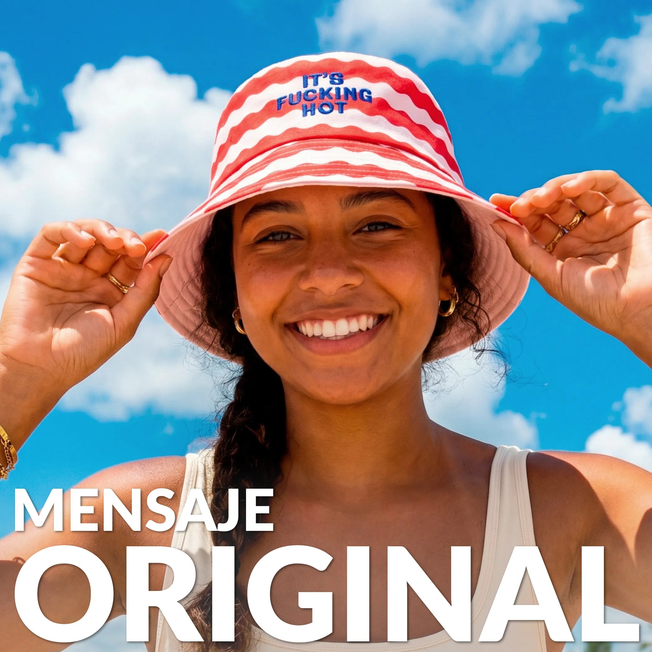 Gorro pescador “It’s fucking hot”