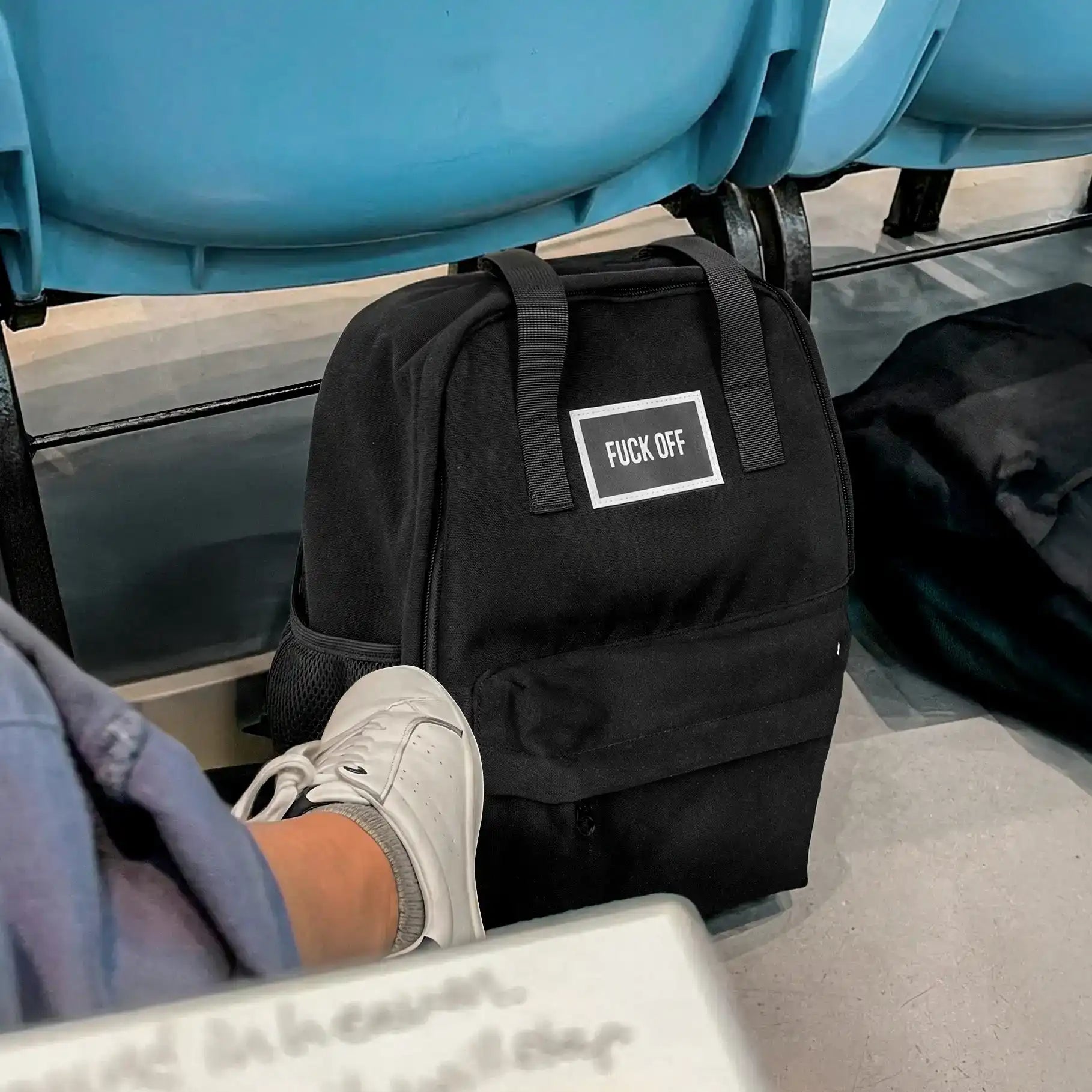 Rucksack „Fuck off“