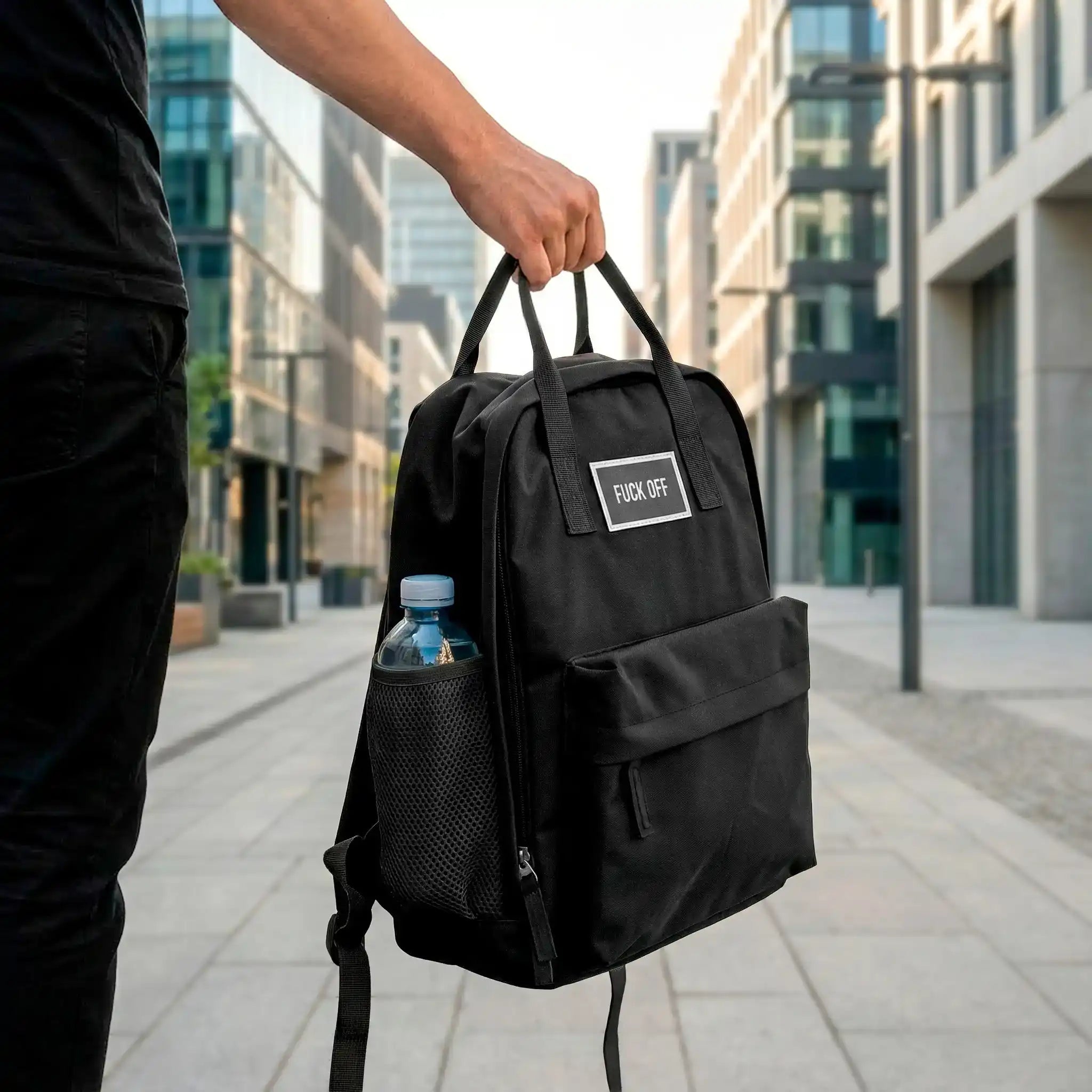 Rucksack „Fuck off“