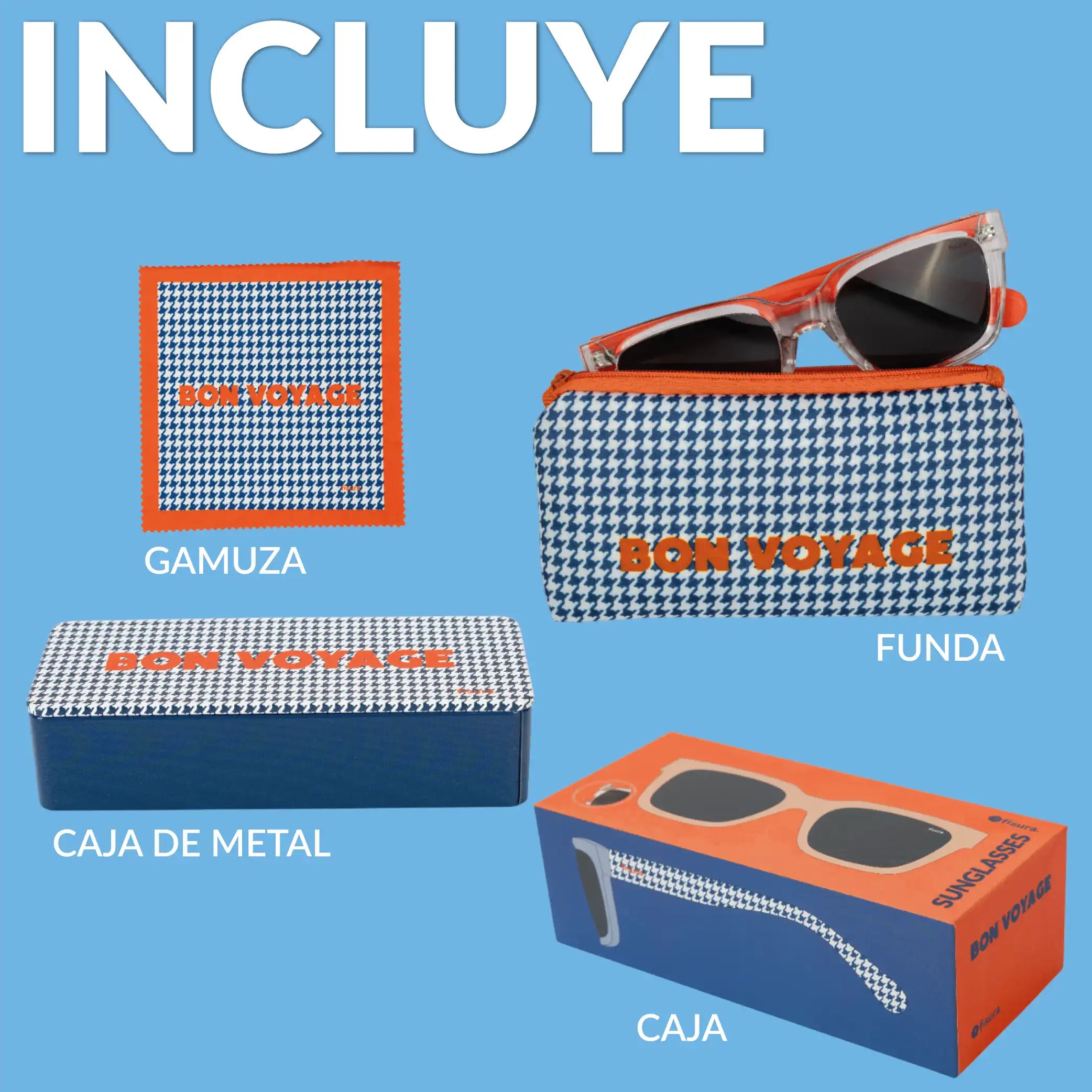 Gafas de sol "Bon voyage"