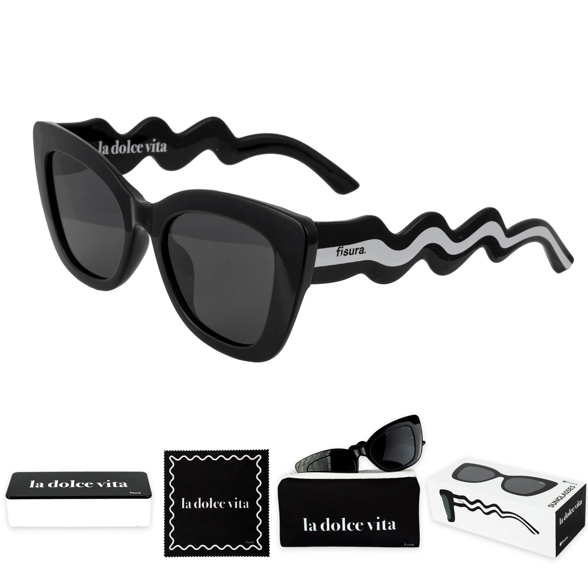Gafas de sol ondas "La dolce vita"