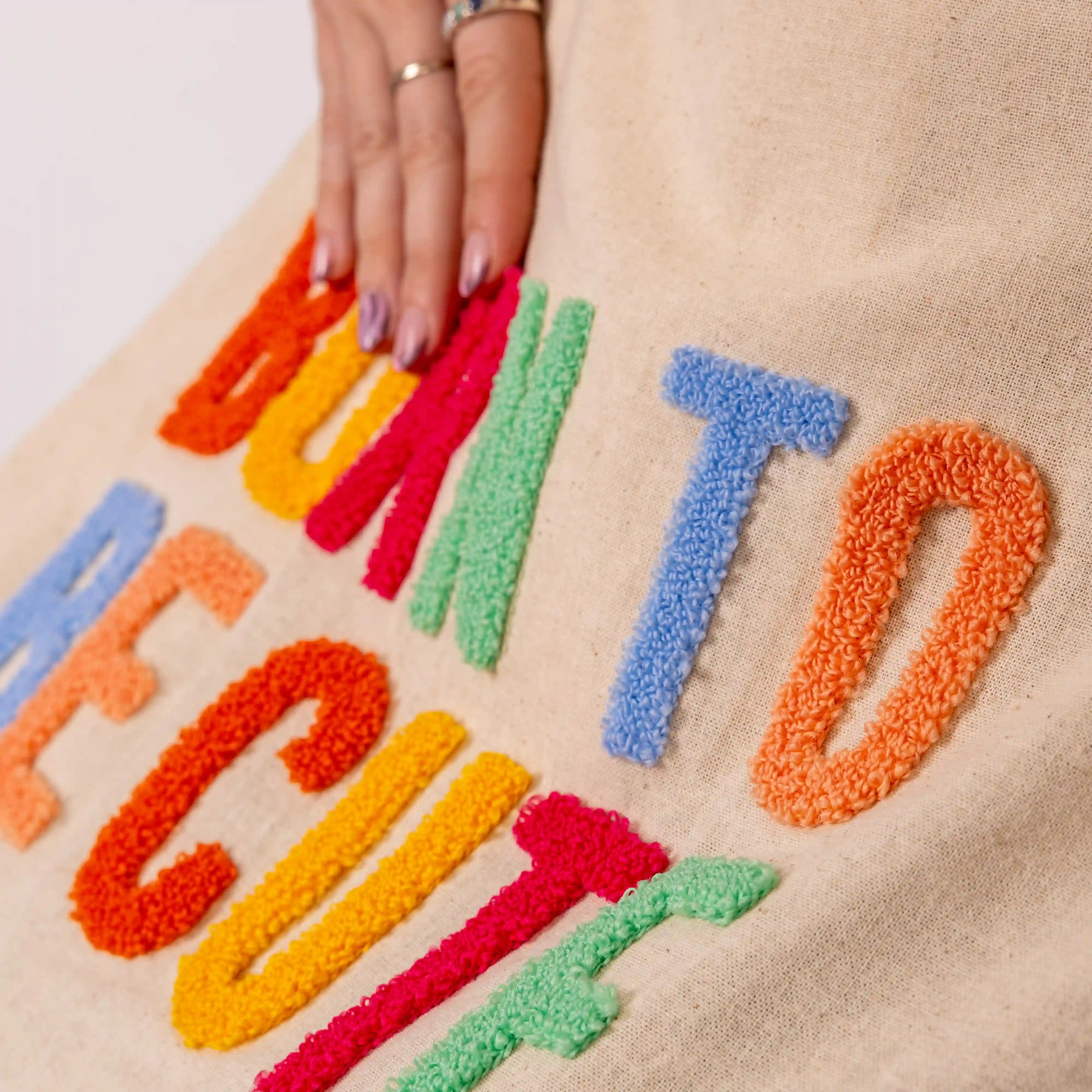 Tote bag borreguillo “Born to be cute”