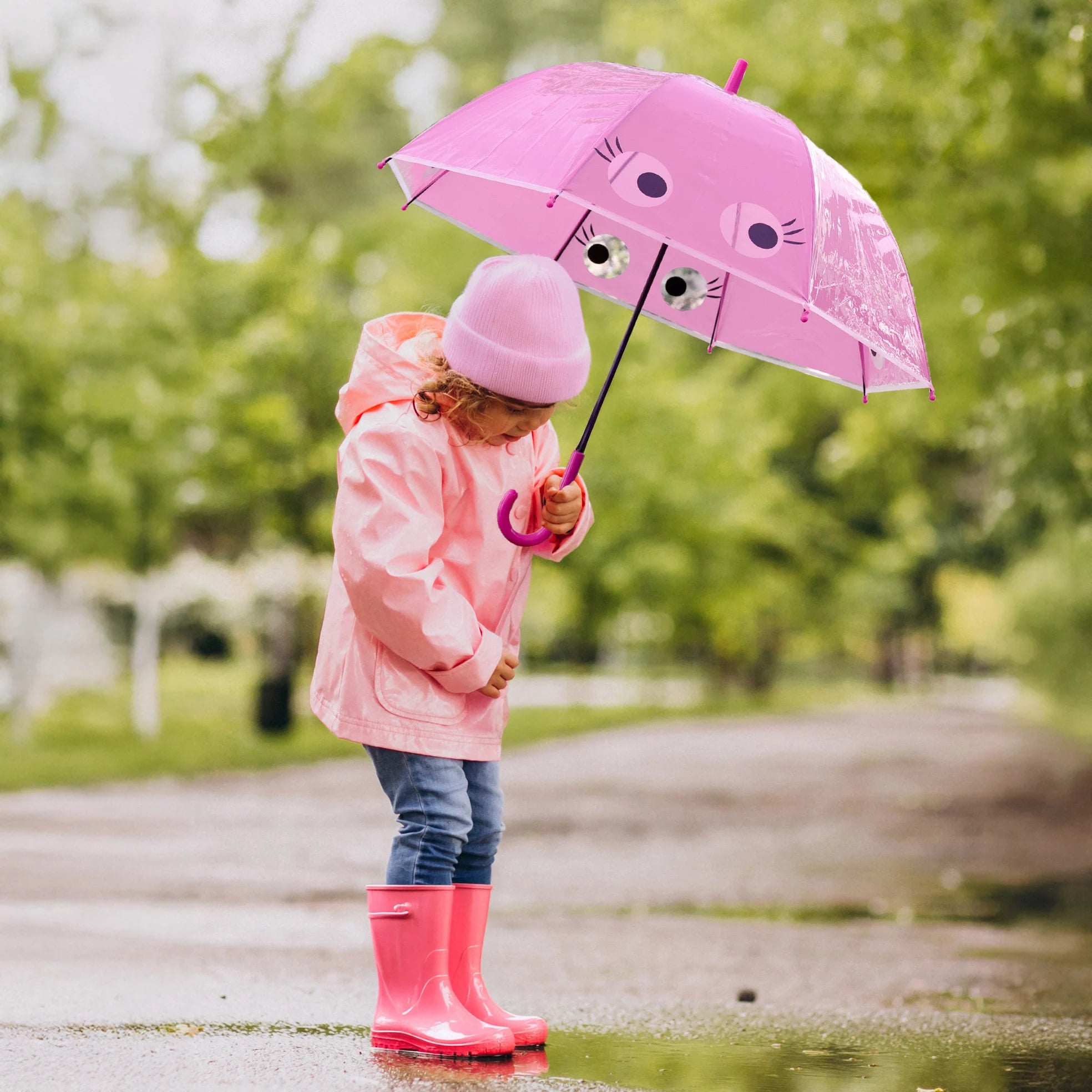 Paraguas infantil “ojos”