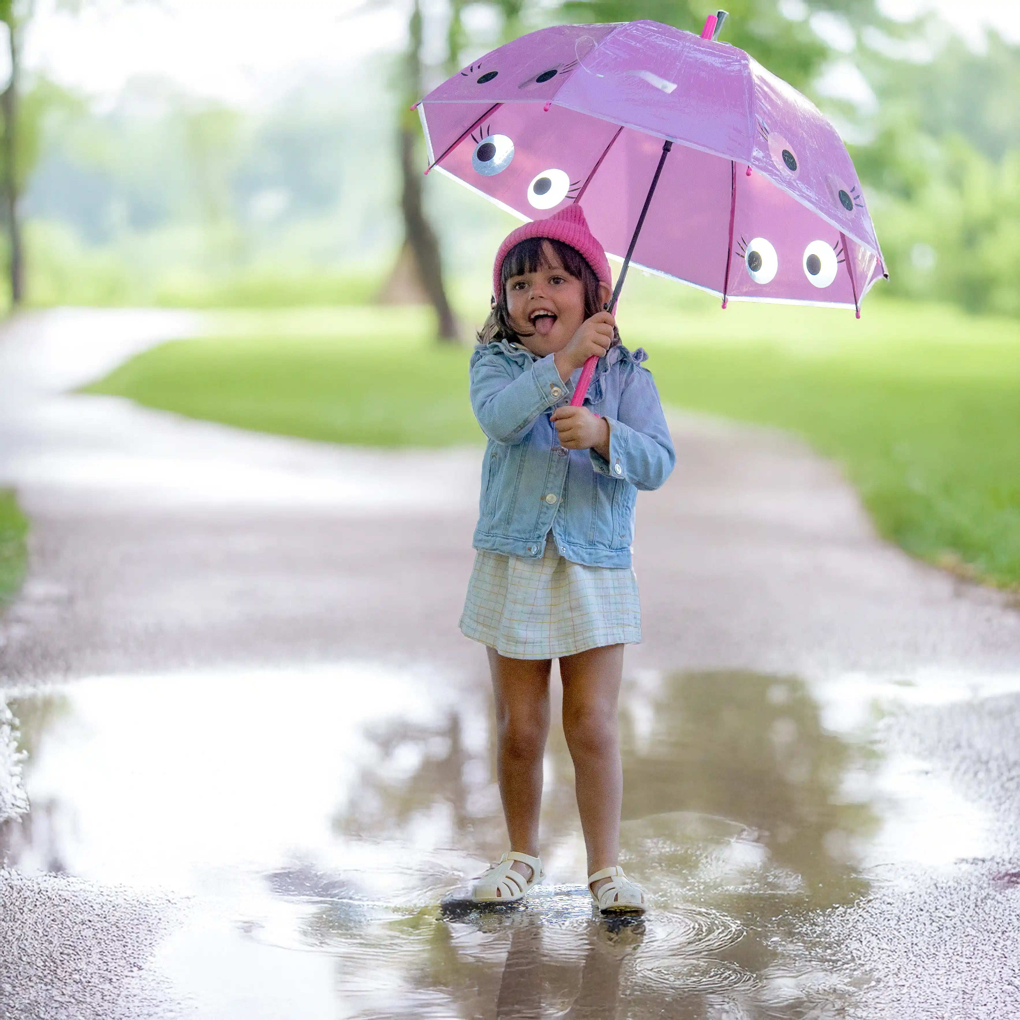 Paraguas infantil “ojos”