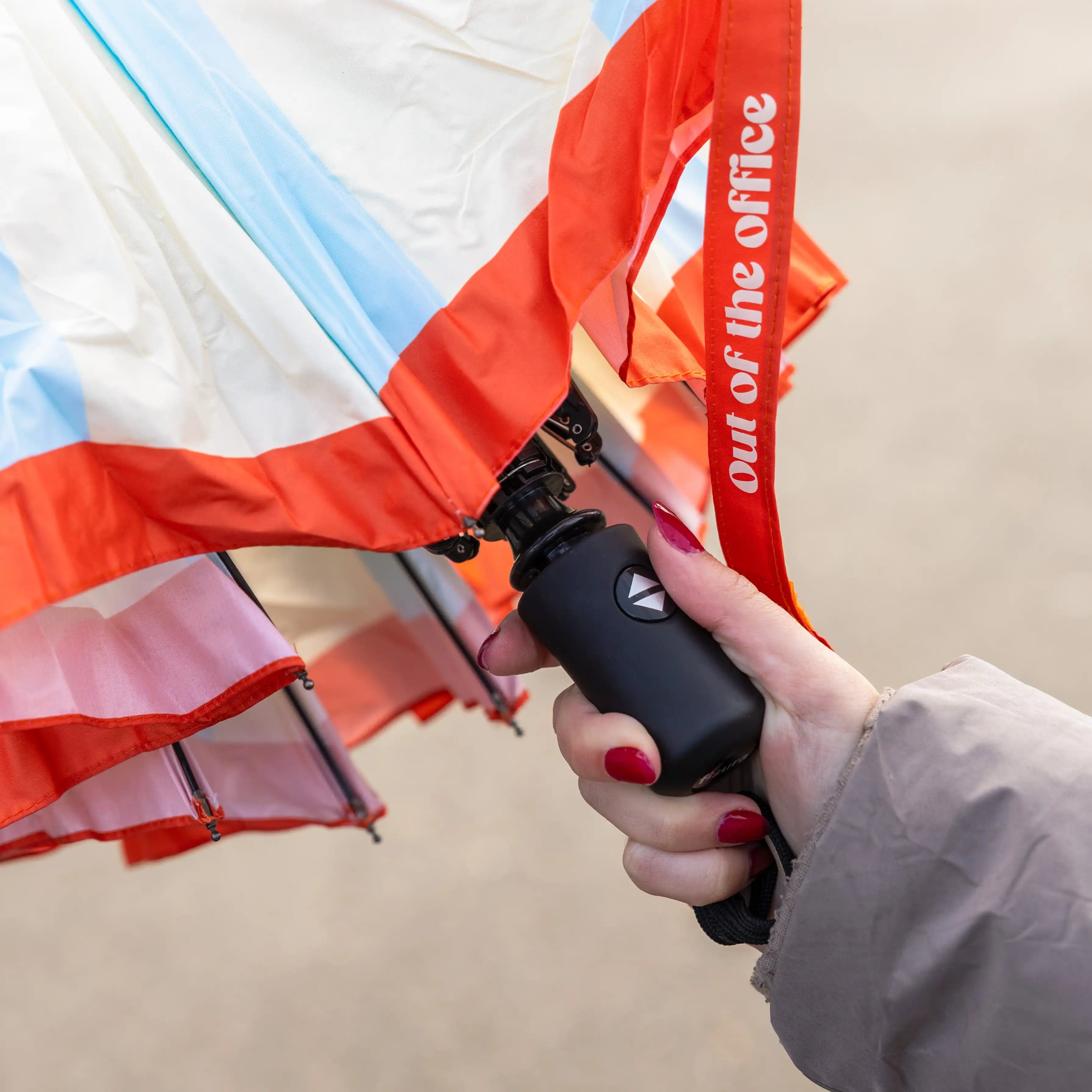 Paraguas plegable "Out of the office"