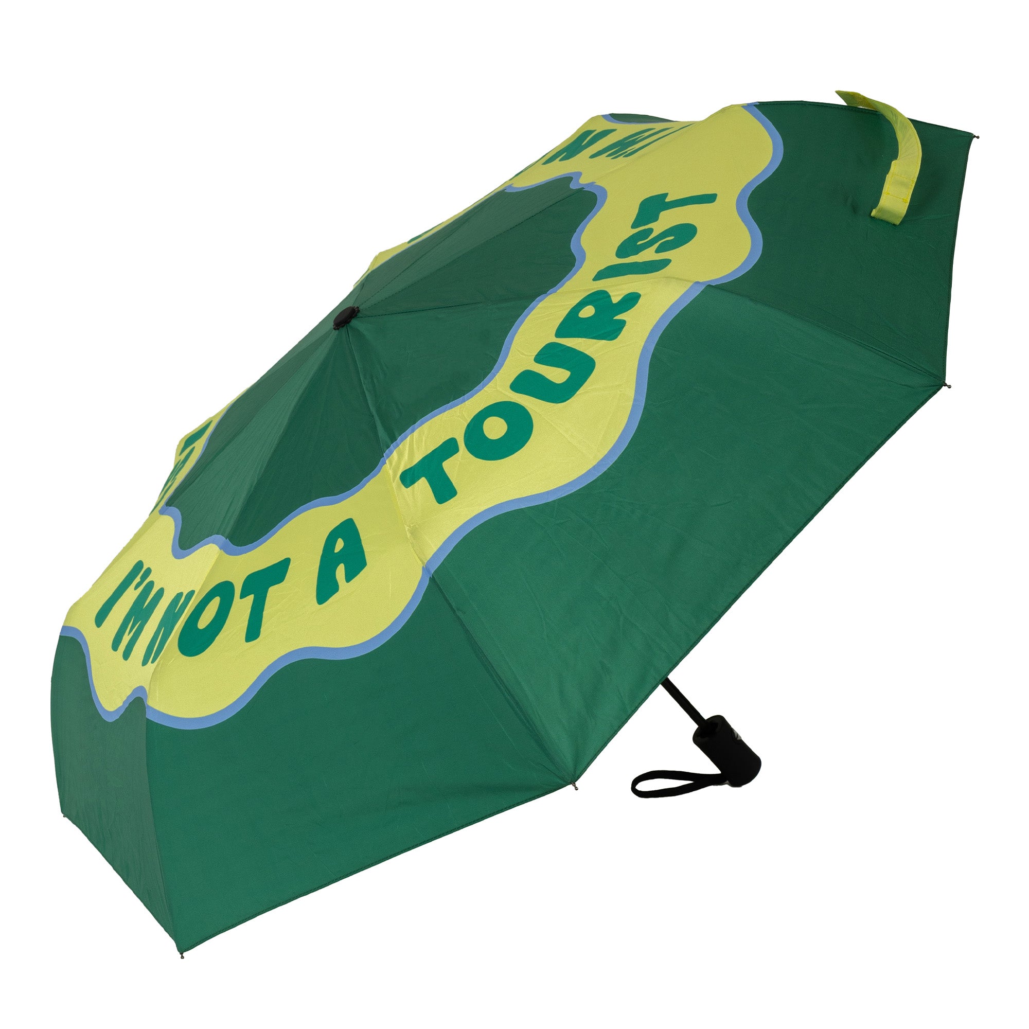 Paraguas plegable "I'm not a tourist"