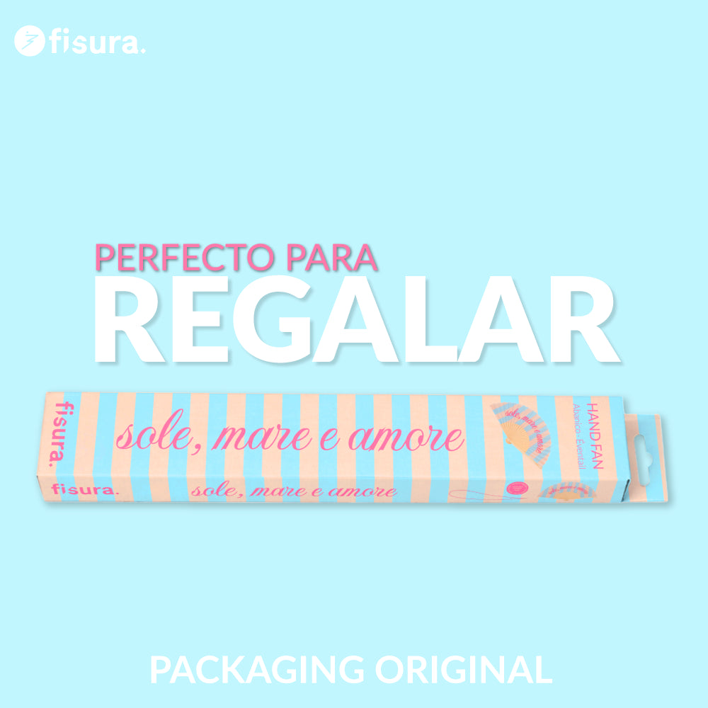 Abanico "Sole, mare e amore"