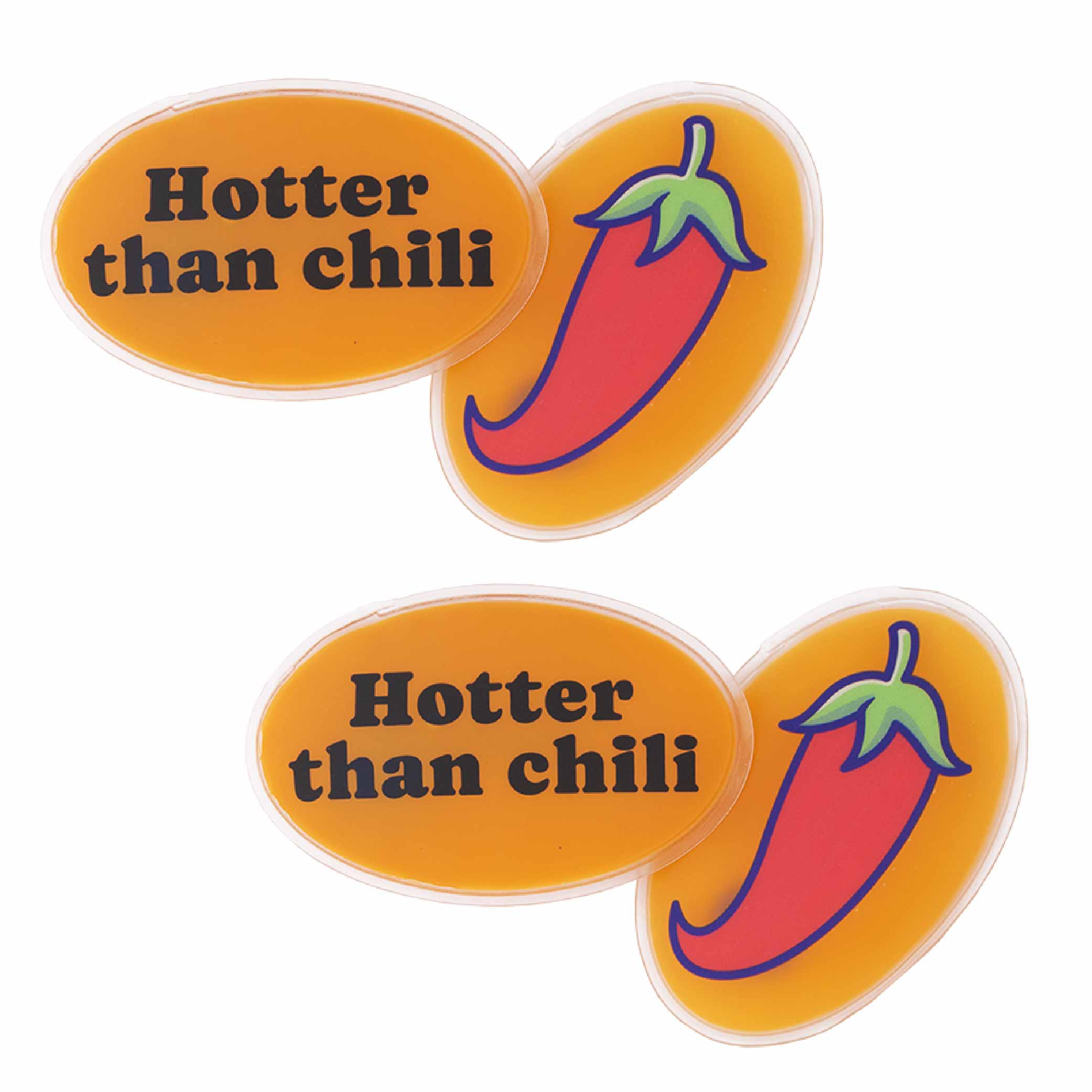 Pack de 4 calentadores de manos “hotter than chili”