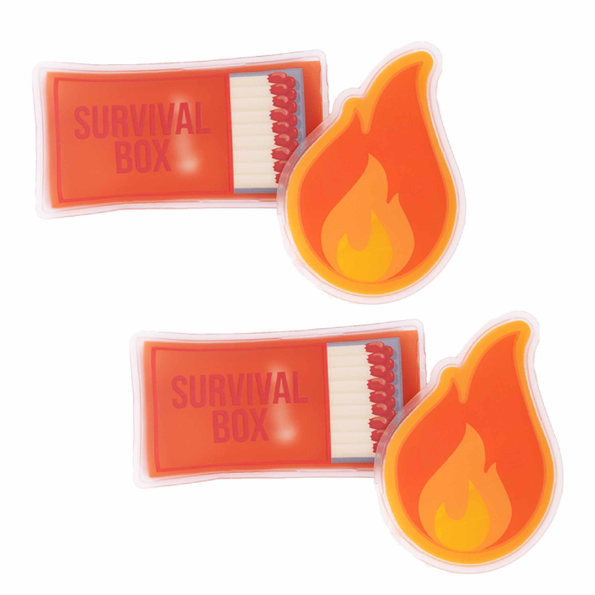 Pack de 4 calentadores de manos “survival box"