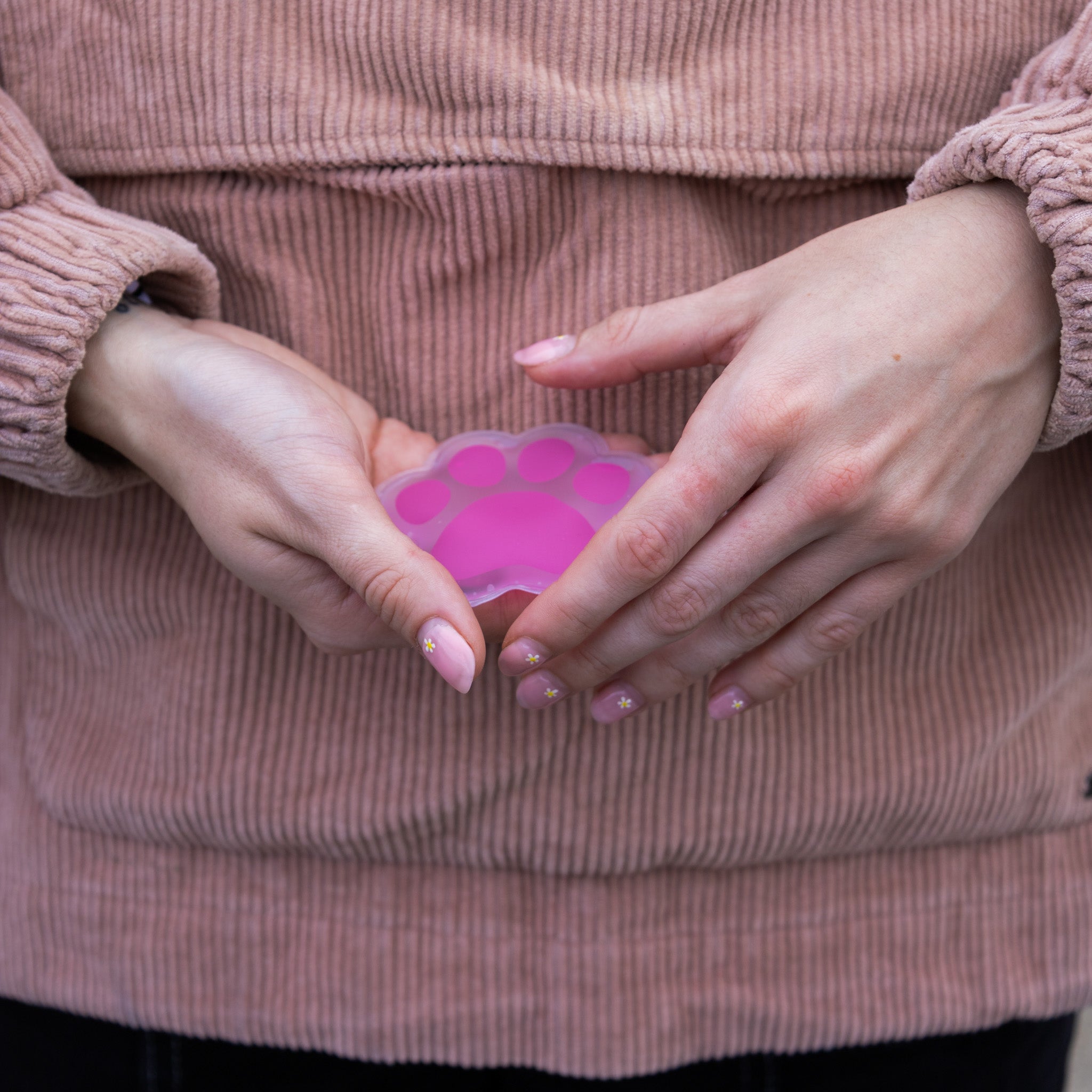Pack de 4 calentadores de manos “huella”