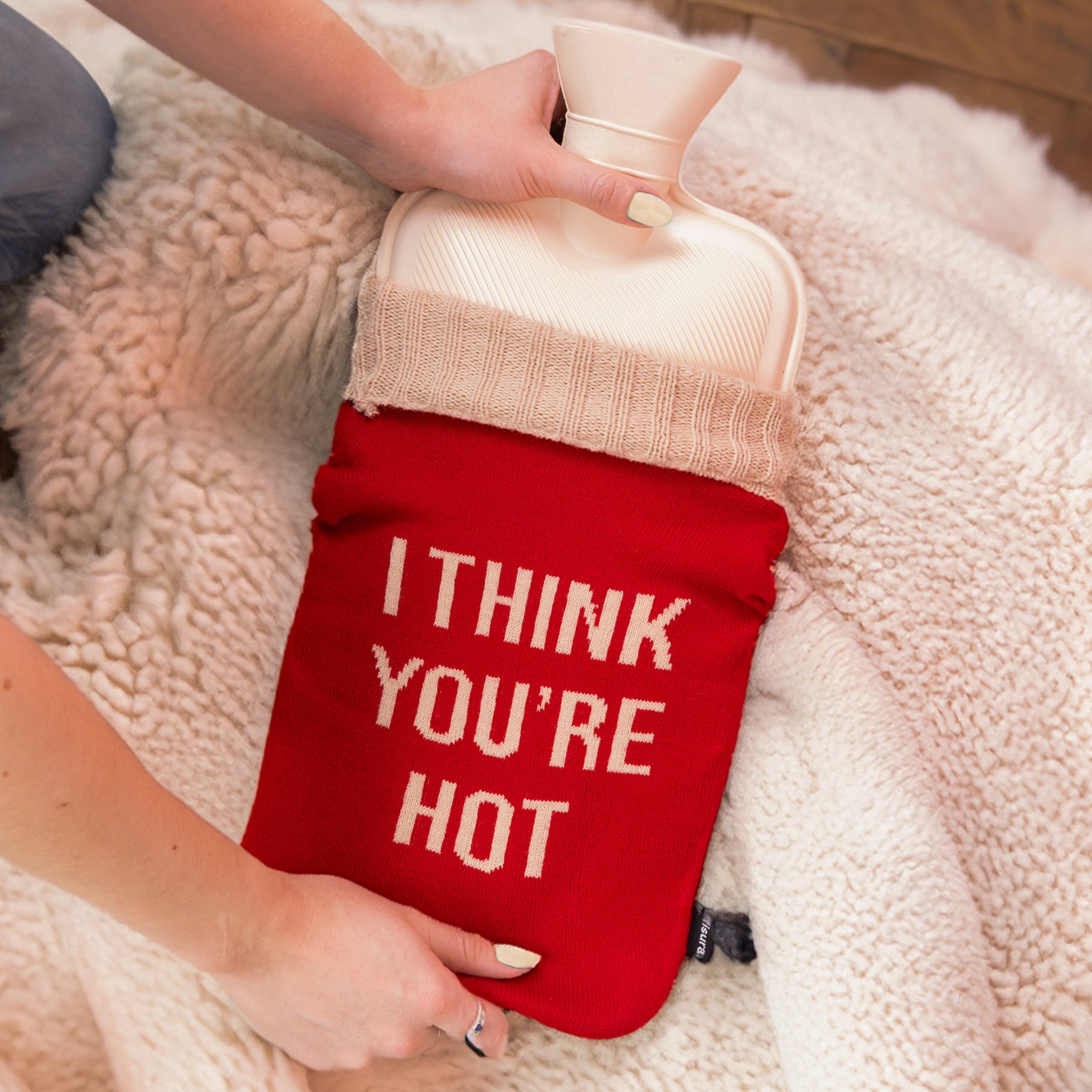 Bolsa de agua “I think you're hot"