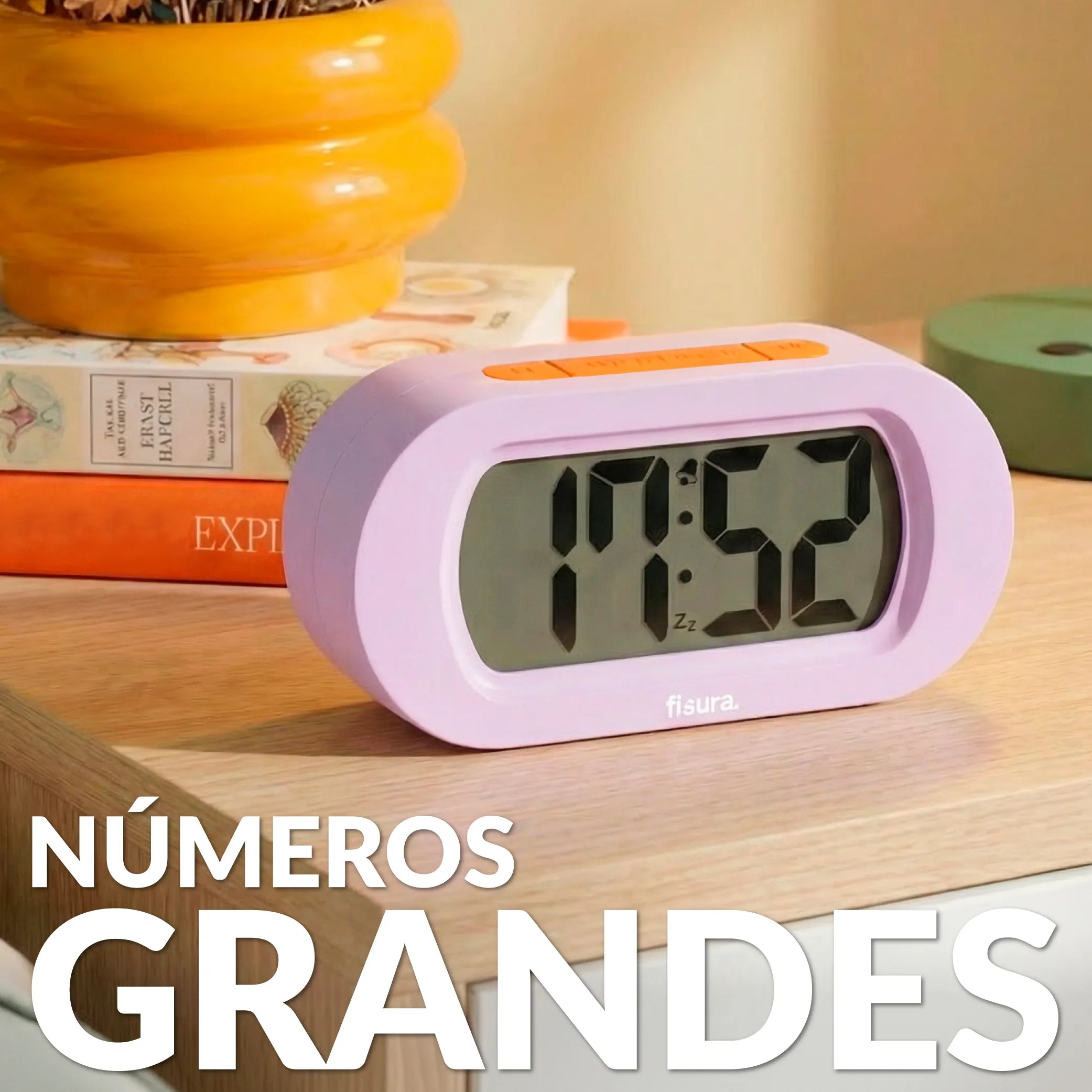Reloj gummy lila