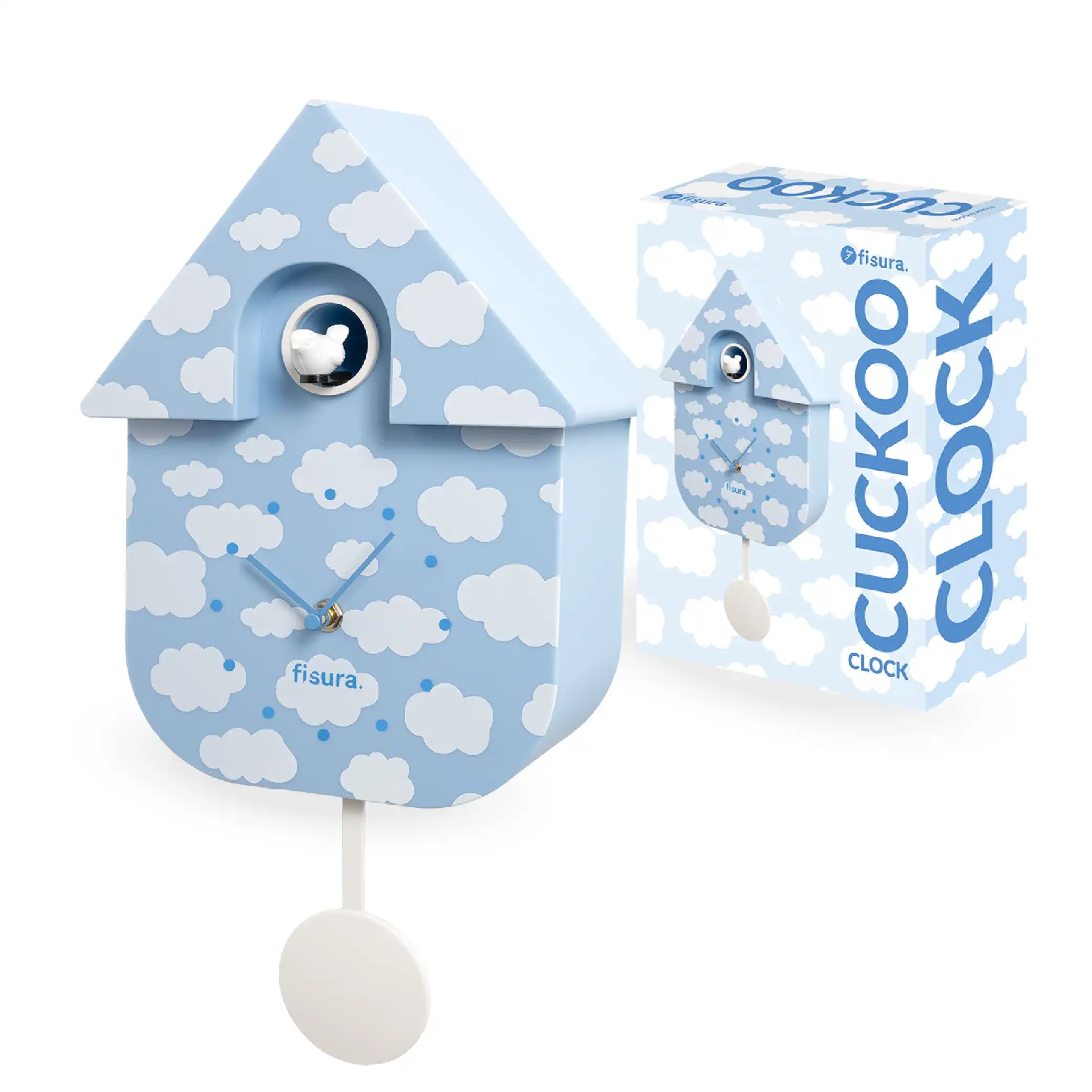 Reloj de cuco "nubes"