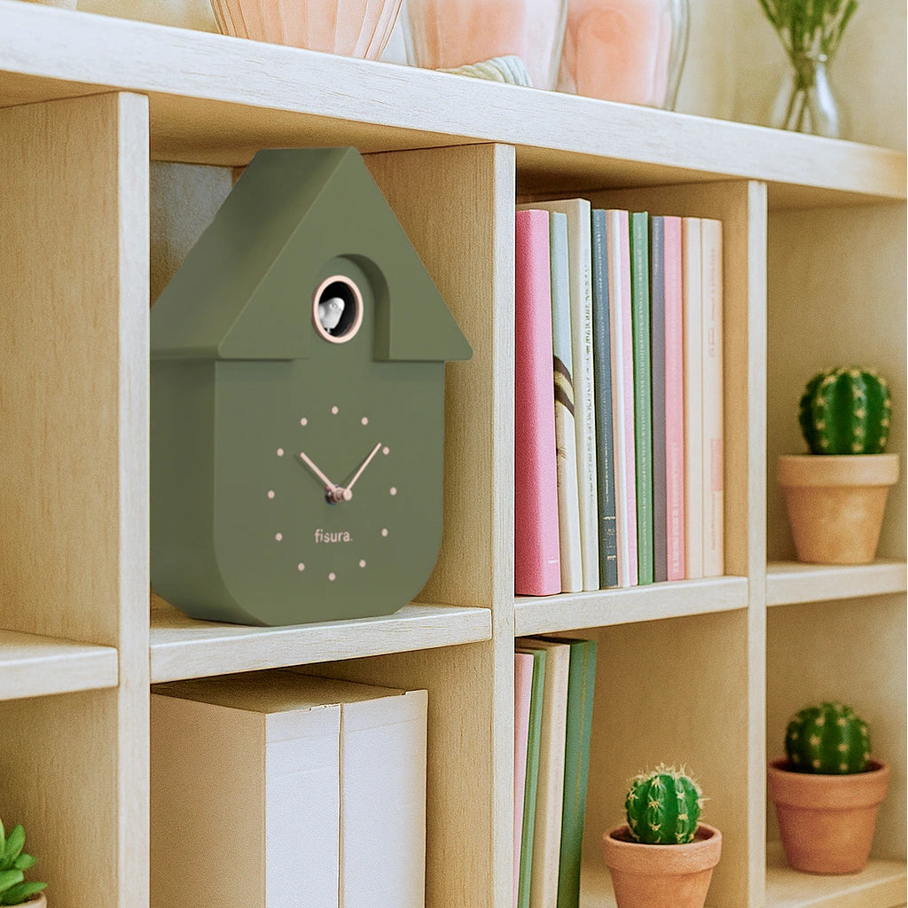 Reloj cuco “oliva”