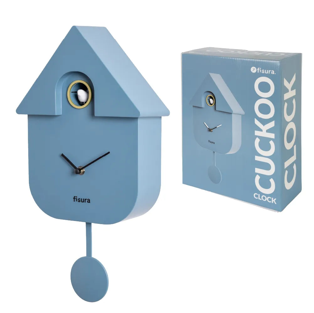Reloj Cuco Casita Azul