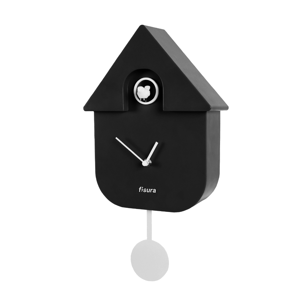 Reloj Cuco casita Negro