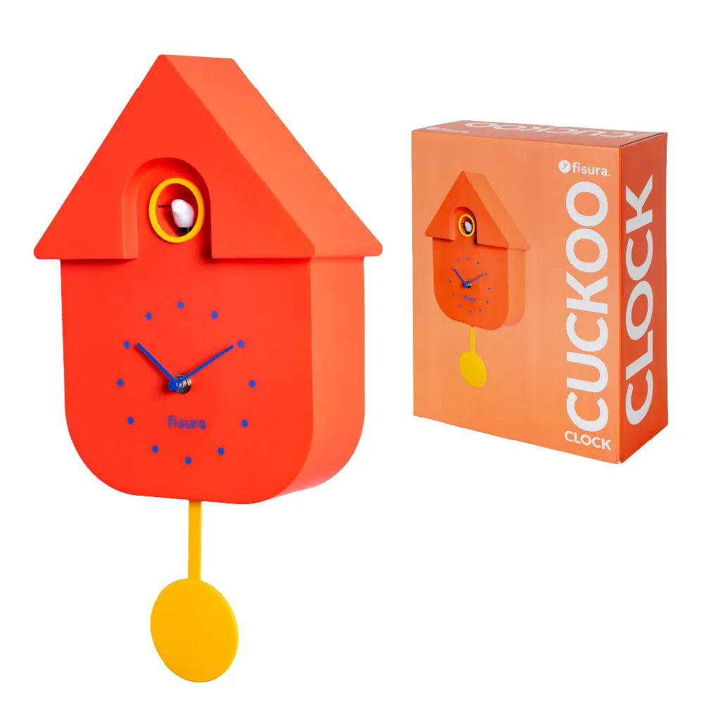 Reloj Cuco casita multicolor