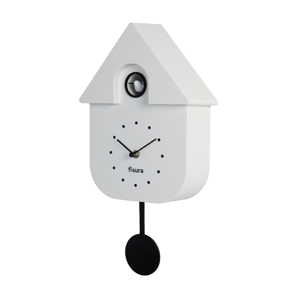 Reloj Cuco casita - Blanco con Dial