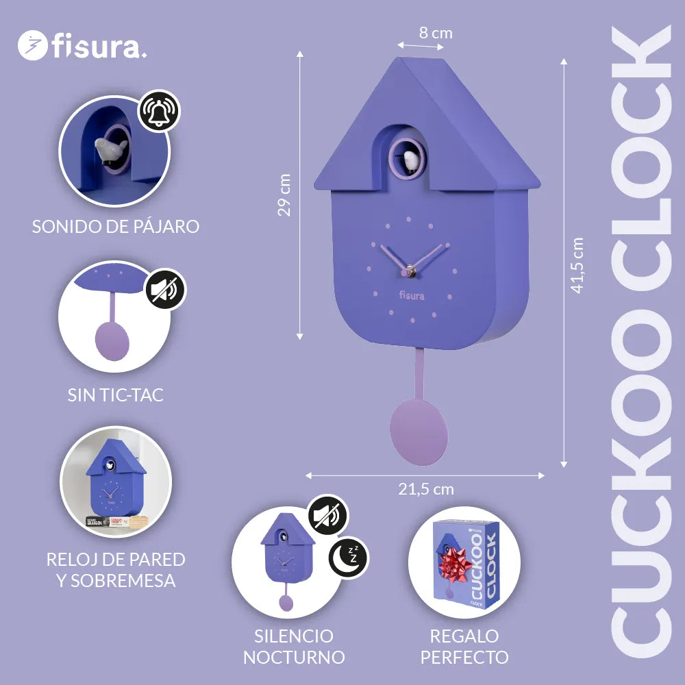 Reloj de cuco Very Peri