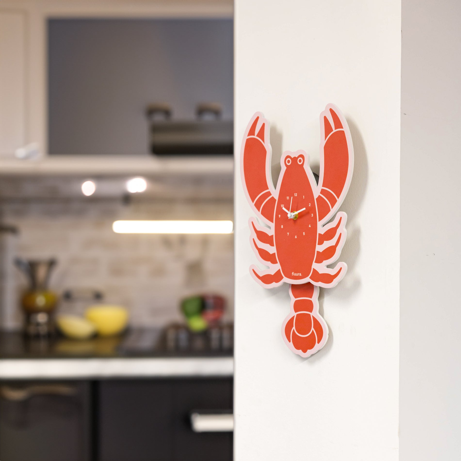 Reloj de pared “langosta”