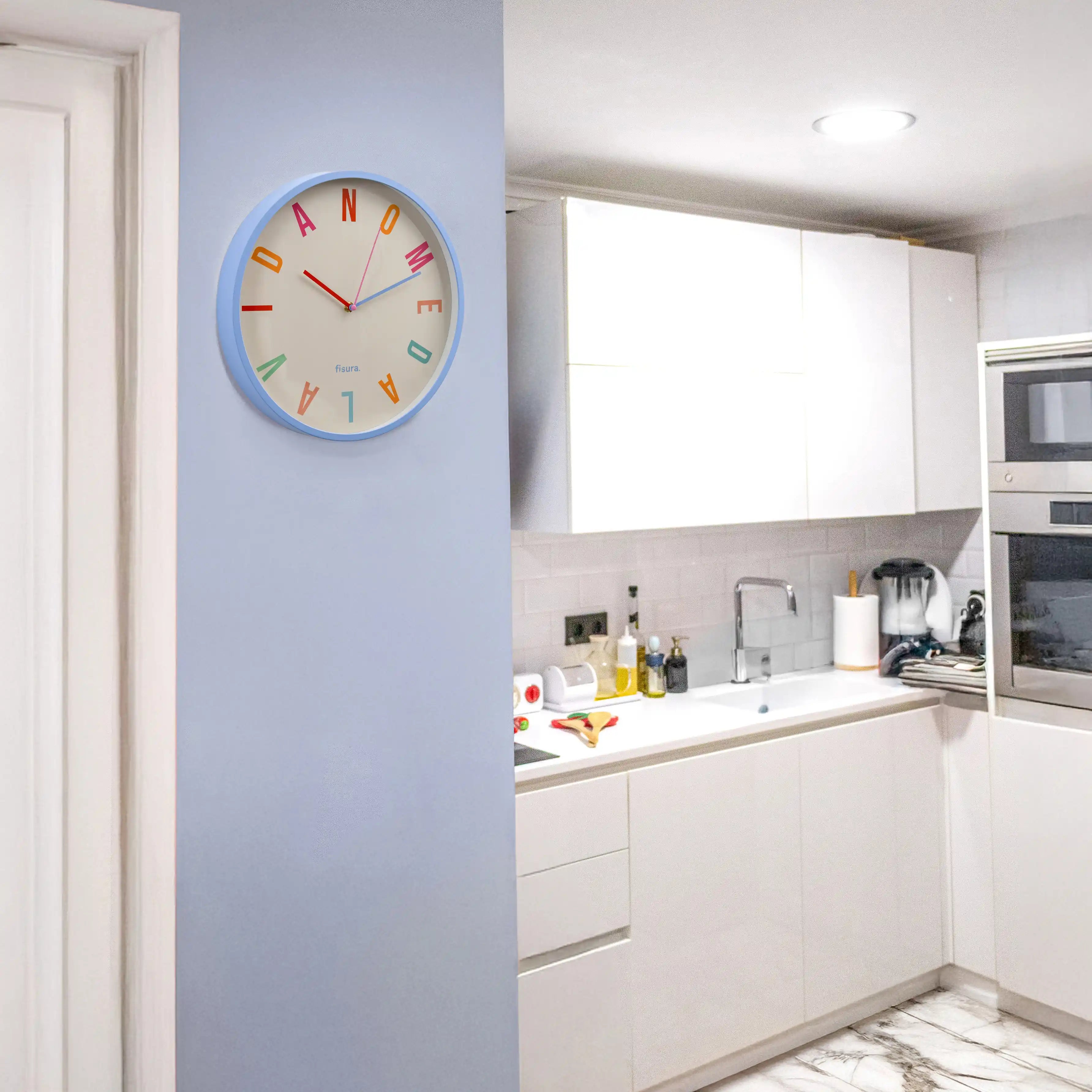 Reloj de pared “No me da la vida”