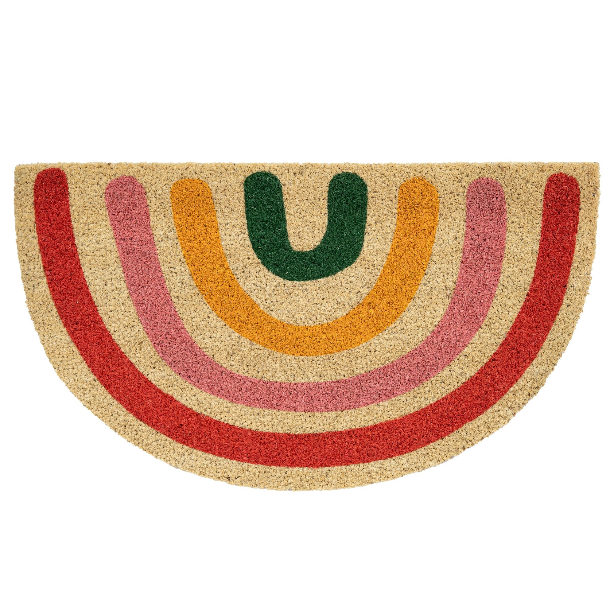 Felpudo "Arcoíris boho"