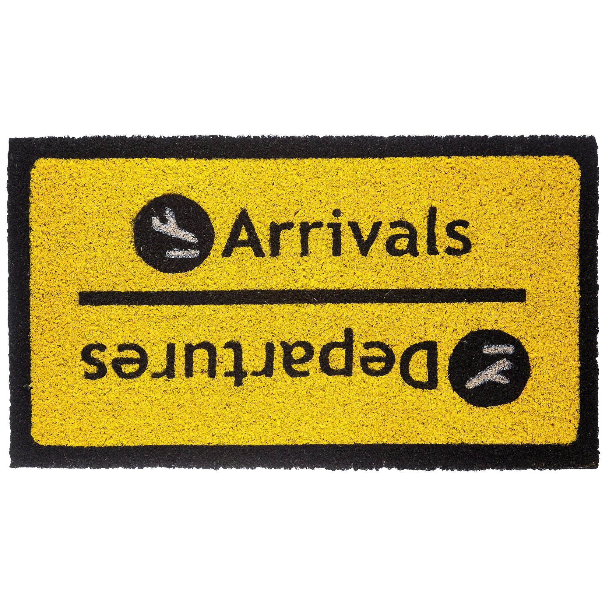 Felpudo "Arrivals/Departures"