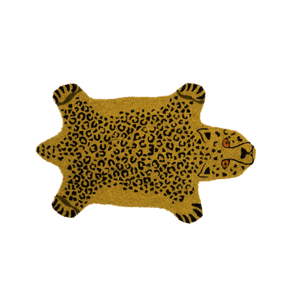 Felpudo 'Leopardo' Ocre