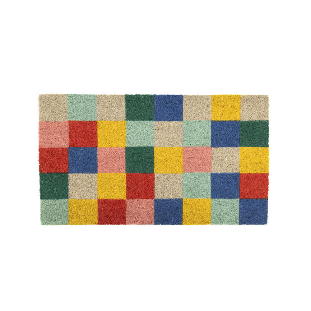 Felpudo  Summer Squares Multicolor