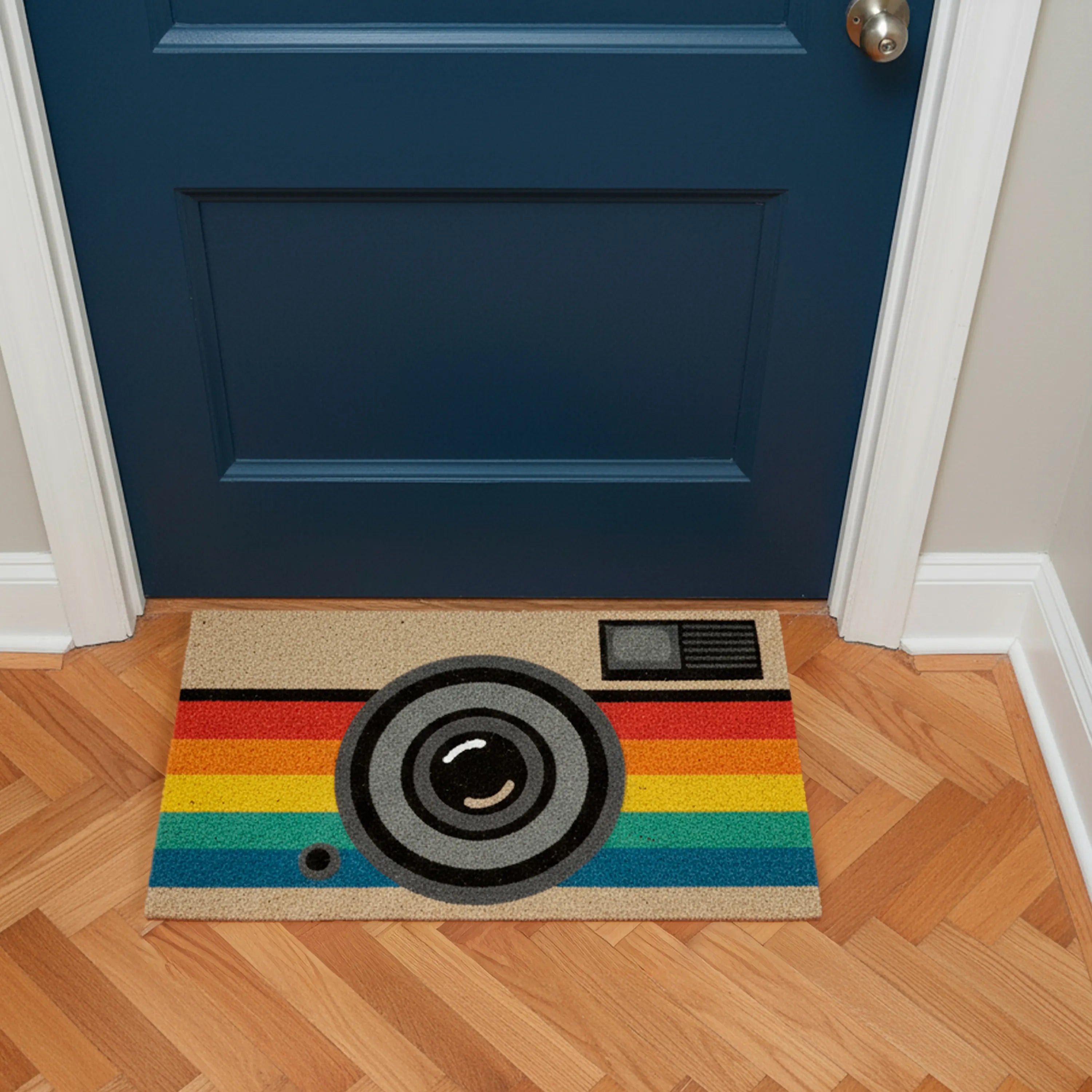 Felpudo "Cámara retro"