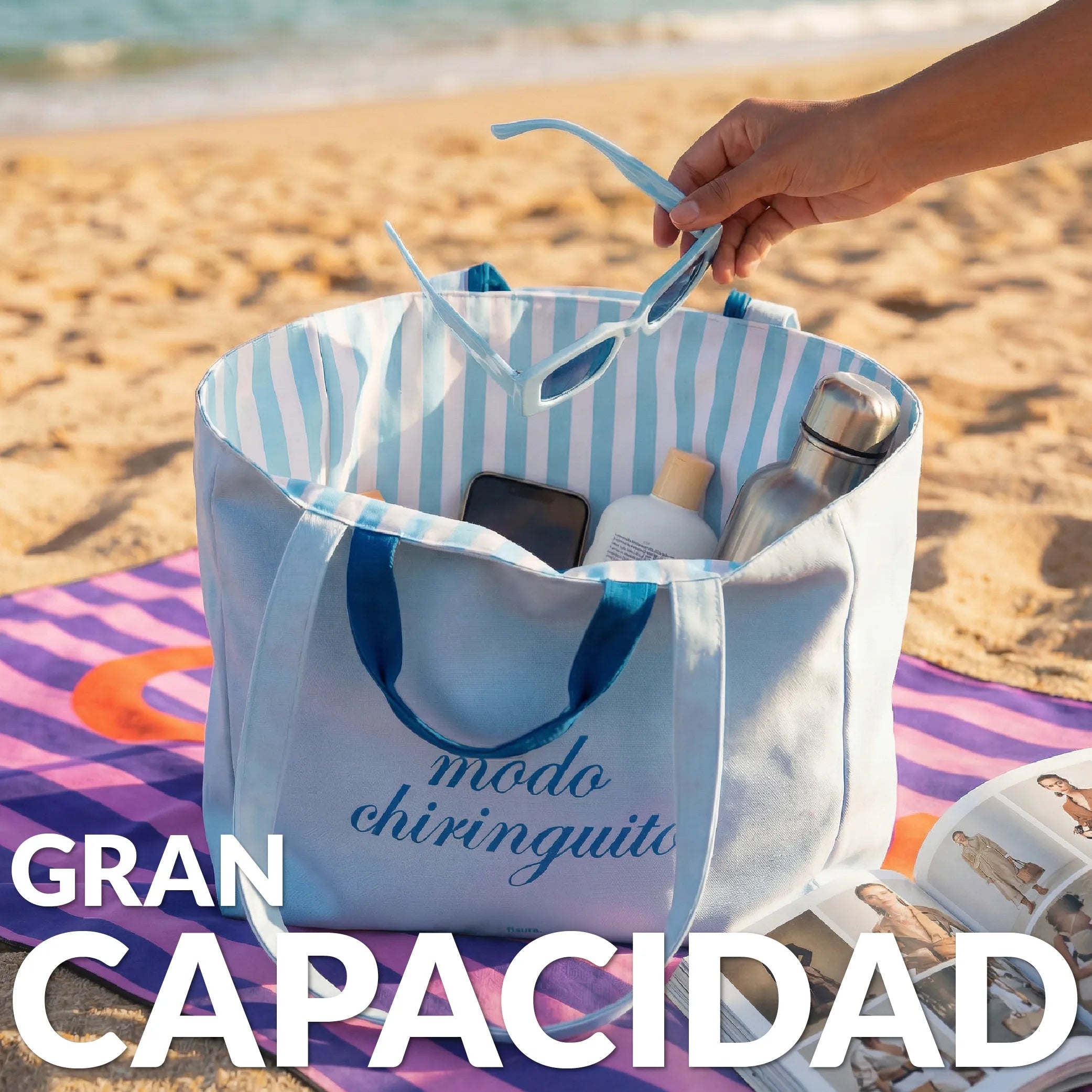 Sac de plage “Modo chiringuito”