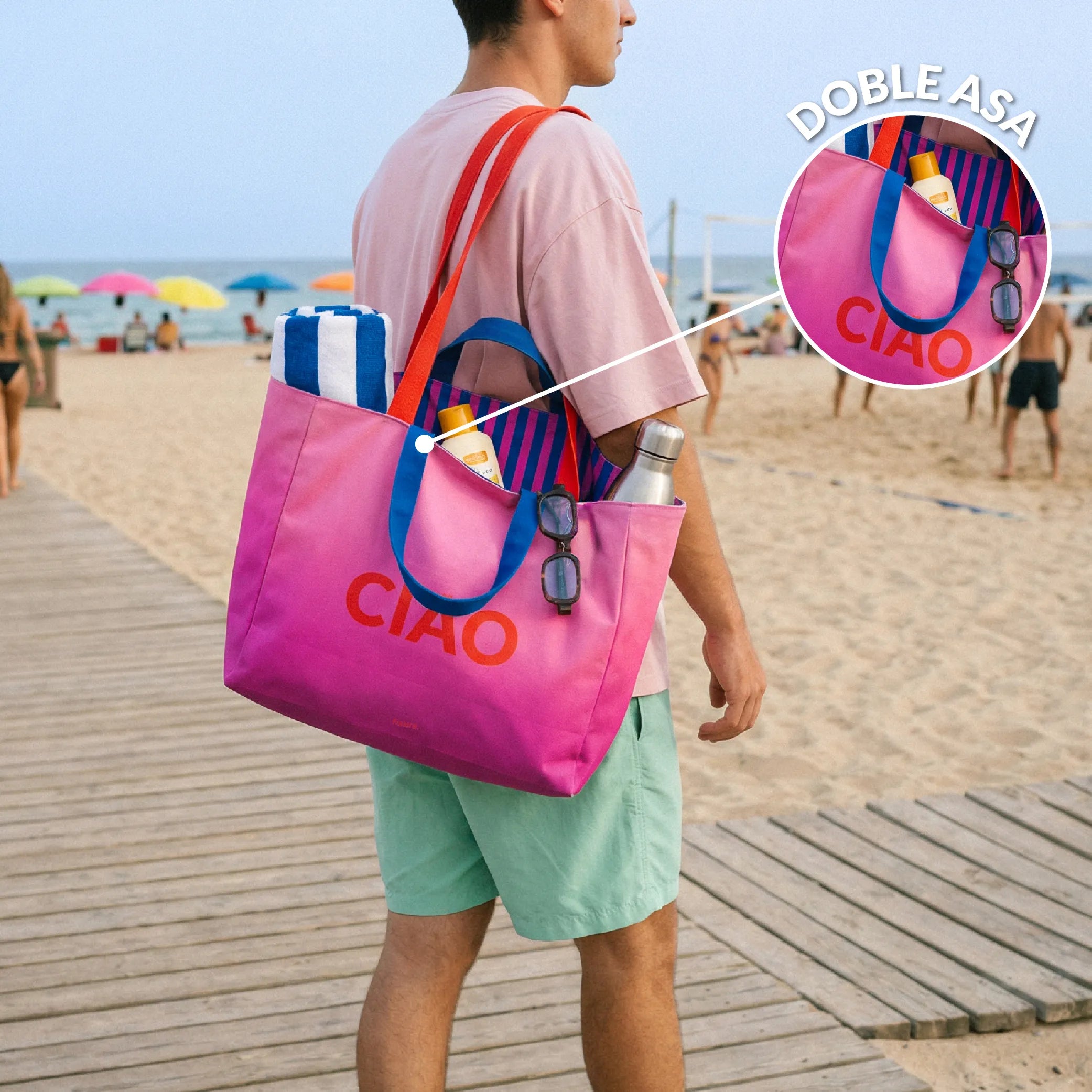 Sac de plage “Ciao”