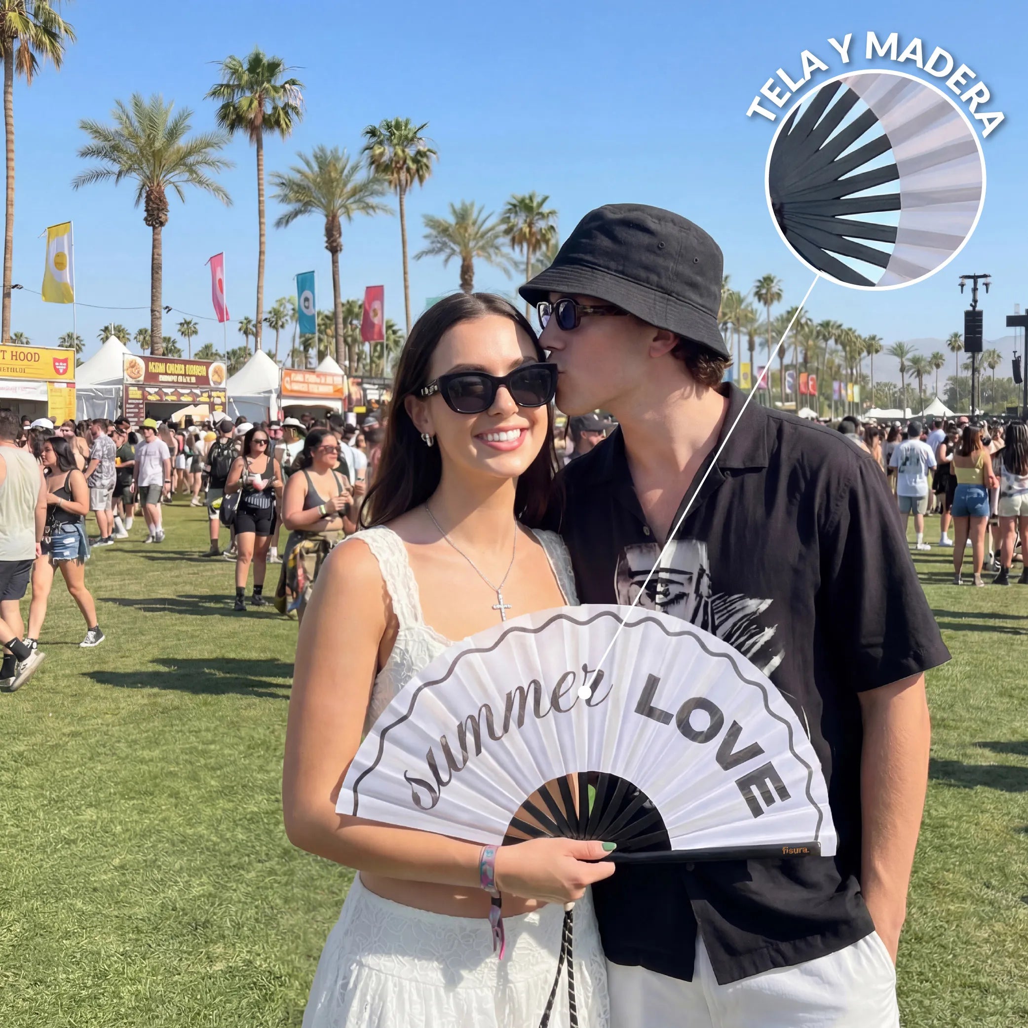 Abanico xxl "Summer love”