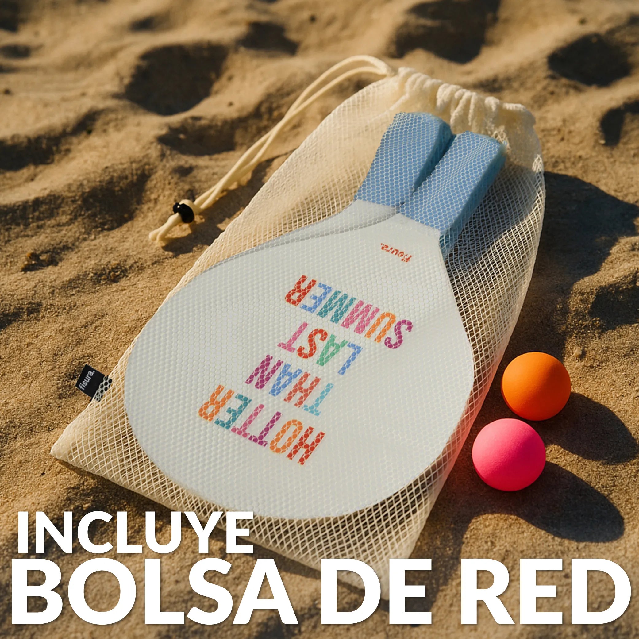 Palettes de plage “Hotter than last summer"