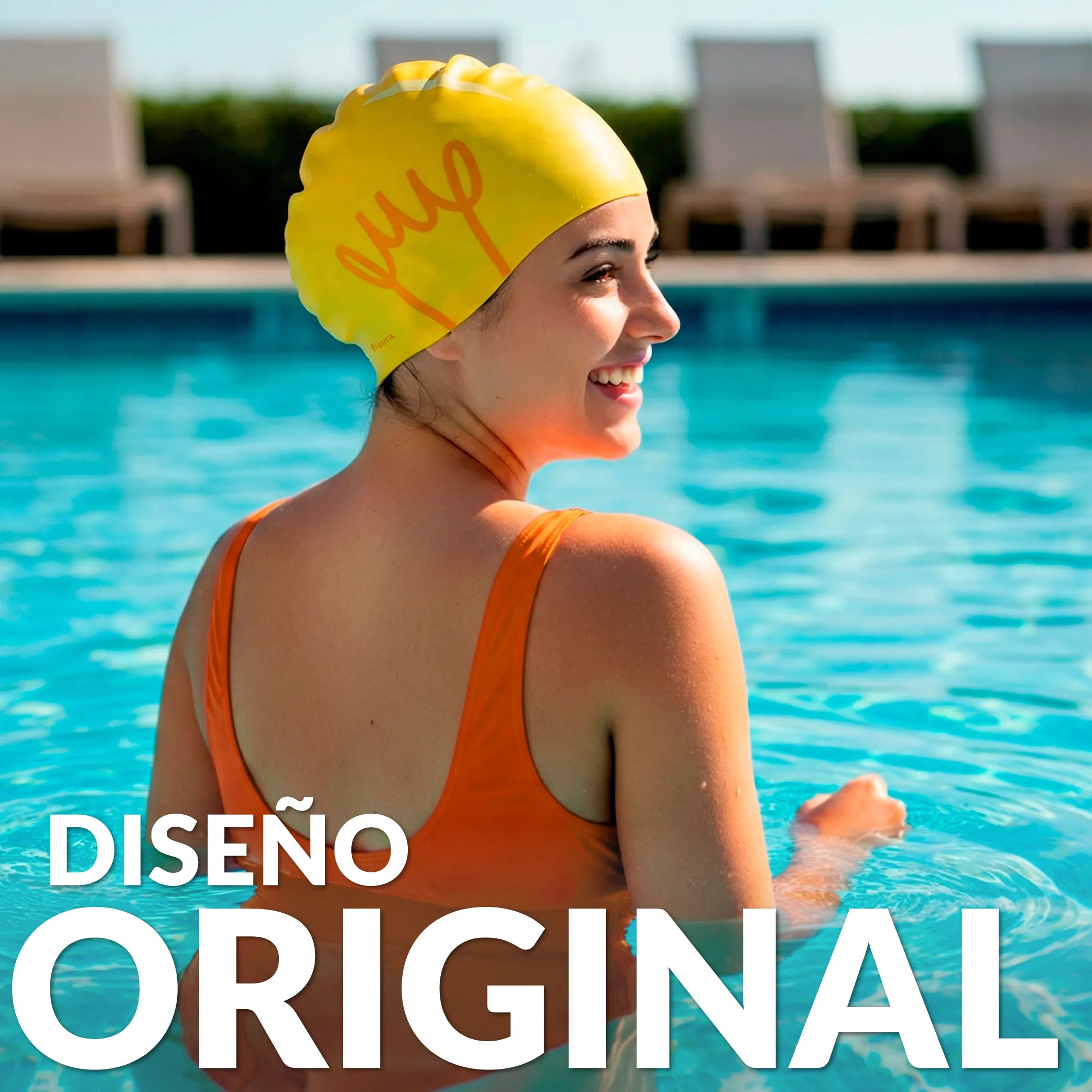 Gorro de piscina “Bombilla”
