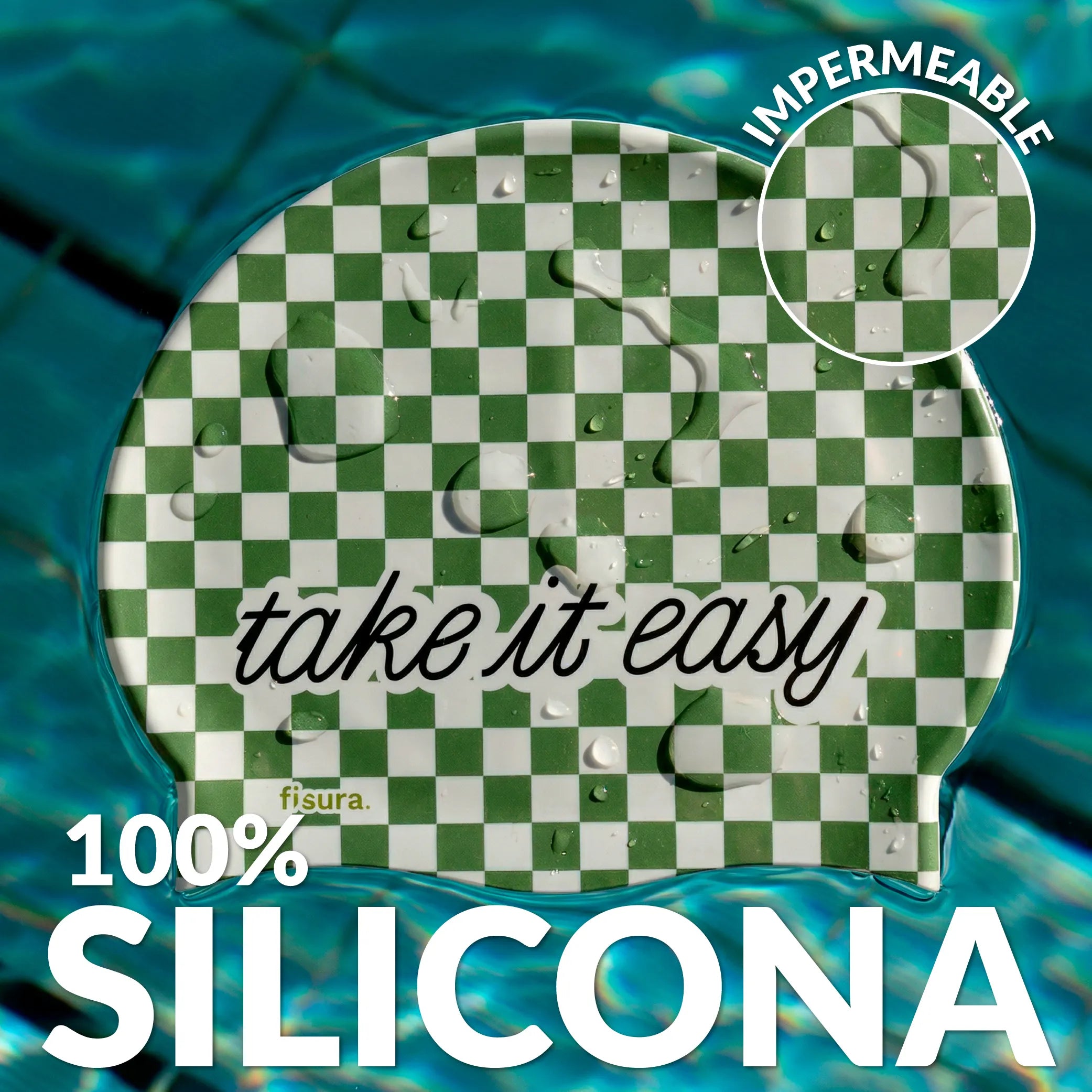 Gorro de piscina “Take it easy”