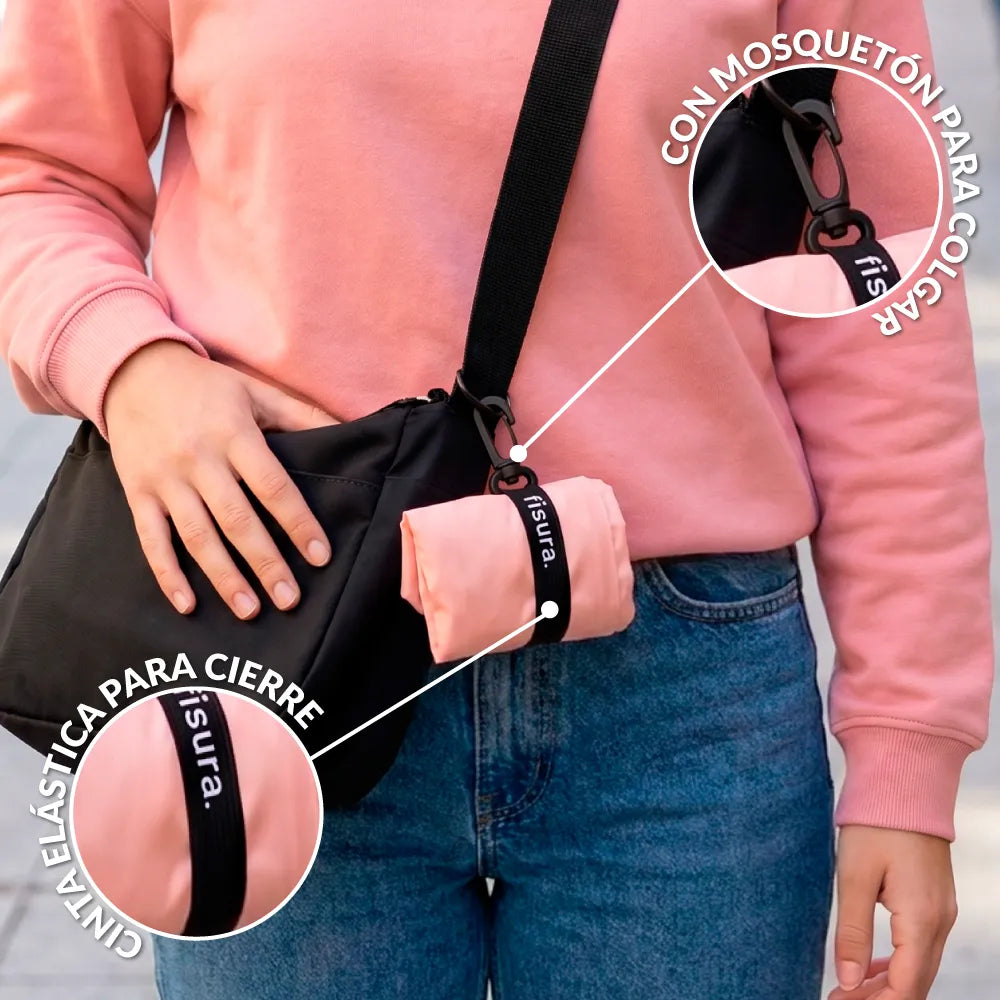 Bolsa compra plegable tomates