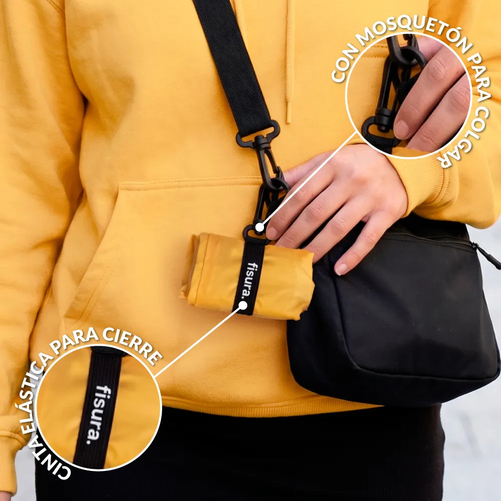 Bolsa compra plegable huevos