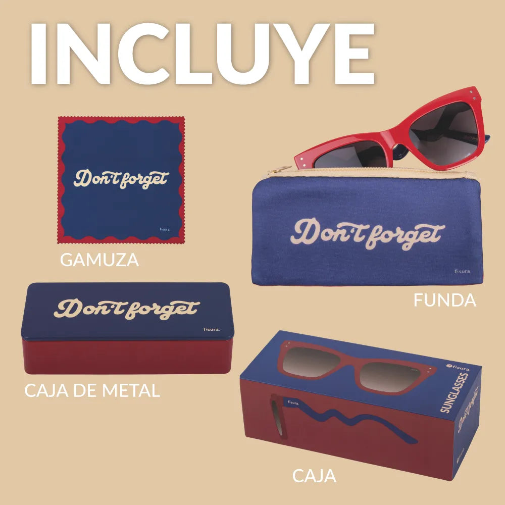 Gafas de sol “Don’t forget”