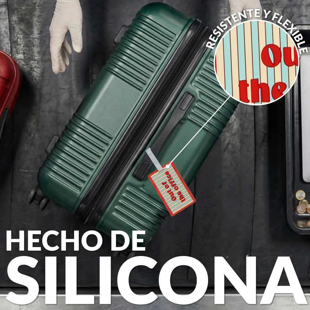 Identificador de maleta "Out of the office"