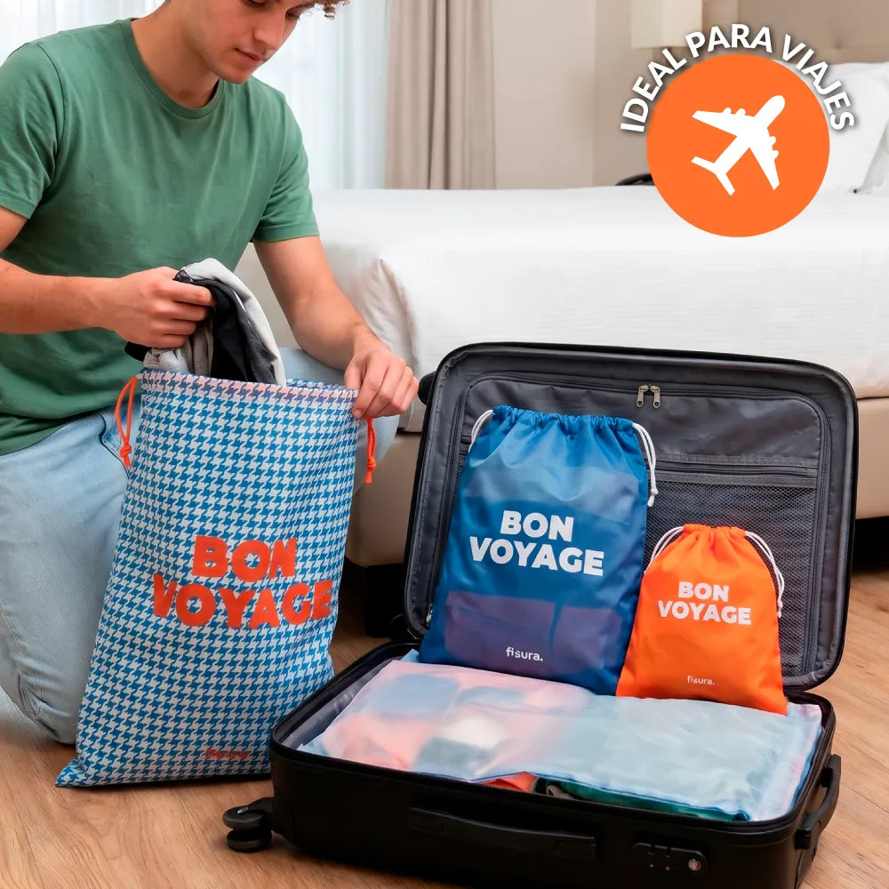 Bolsas de viaje “Bon voyage”