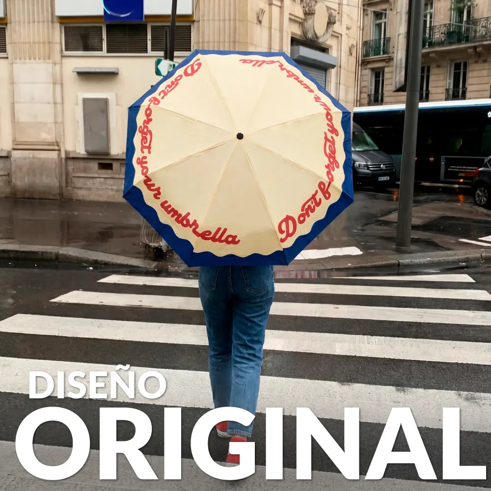 Paraguas plegable “Don’t forget your umbrella”