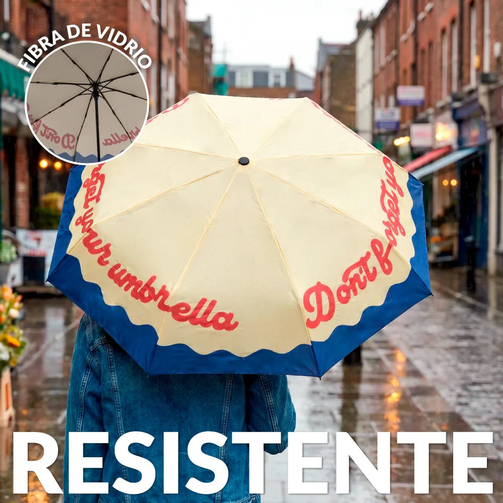 Paraguas plegable “Don’t forget your umbrella”