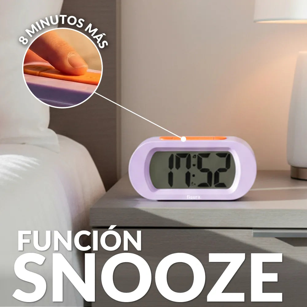 Reloj gummy lila