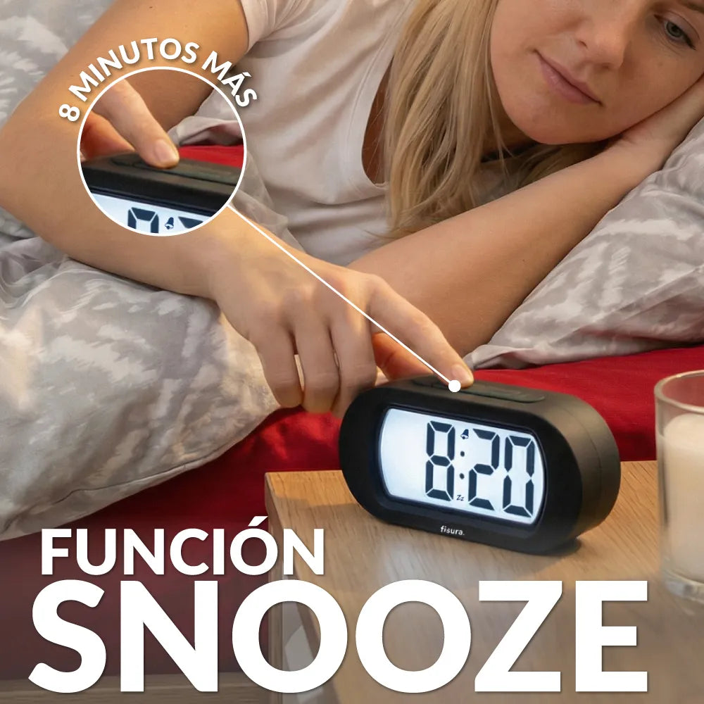 Reloj gummy negro